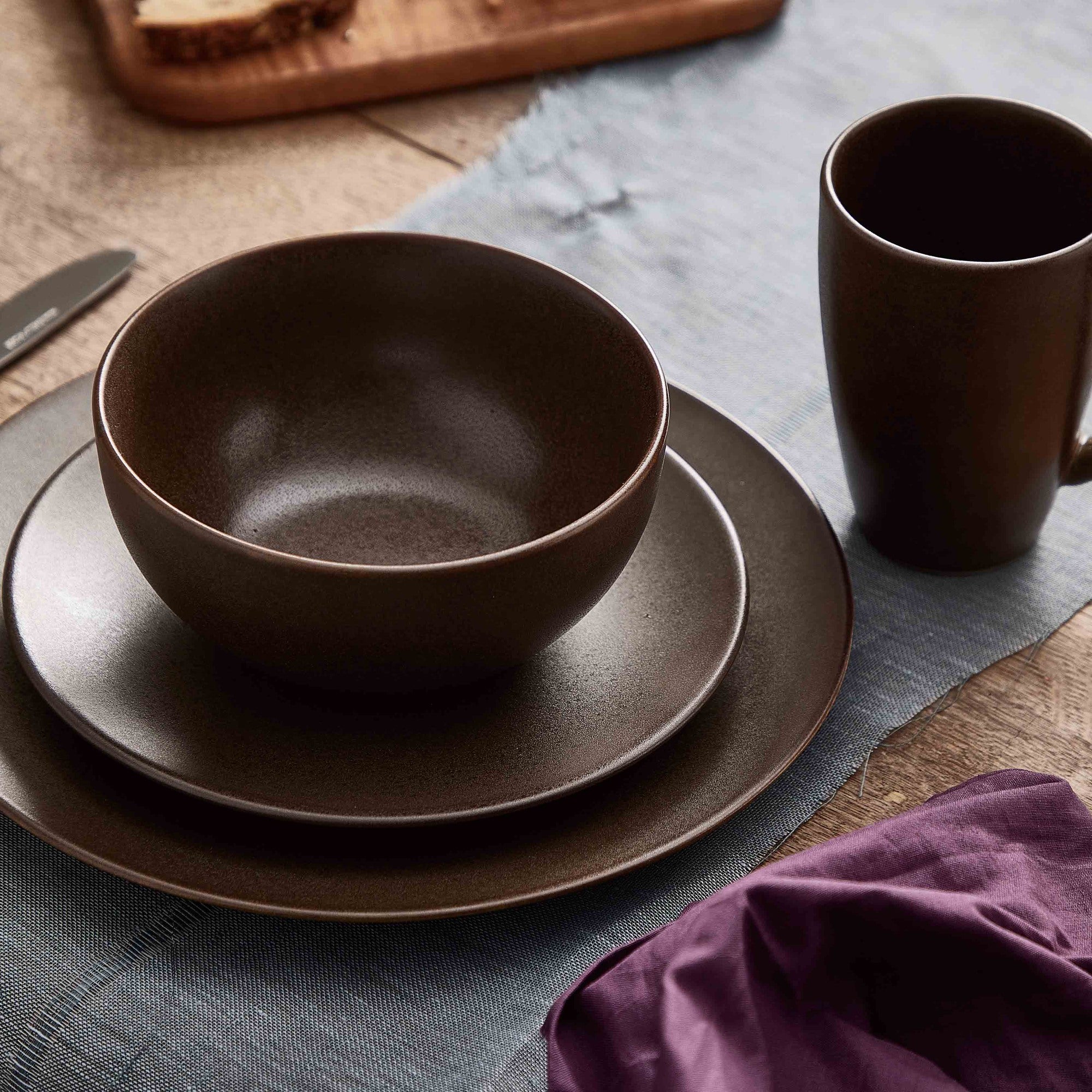 Ceramic Workshop krus med hank | Mat Brun