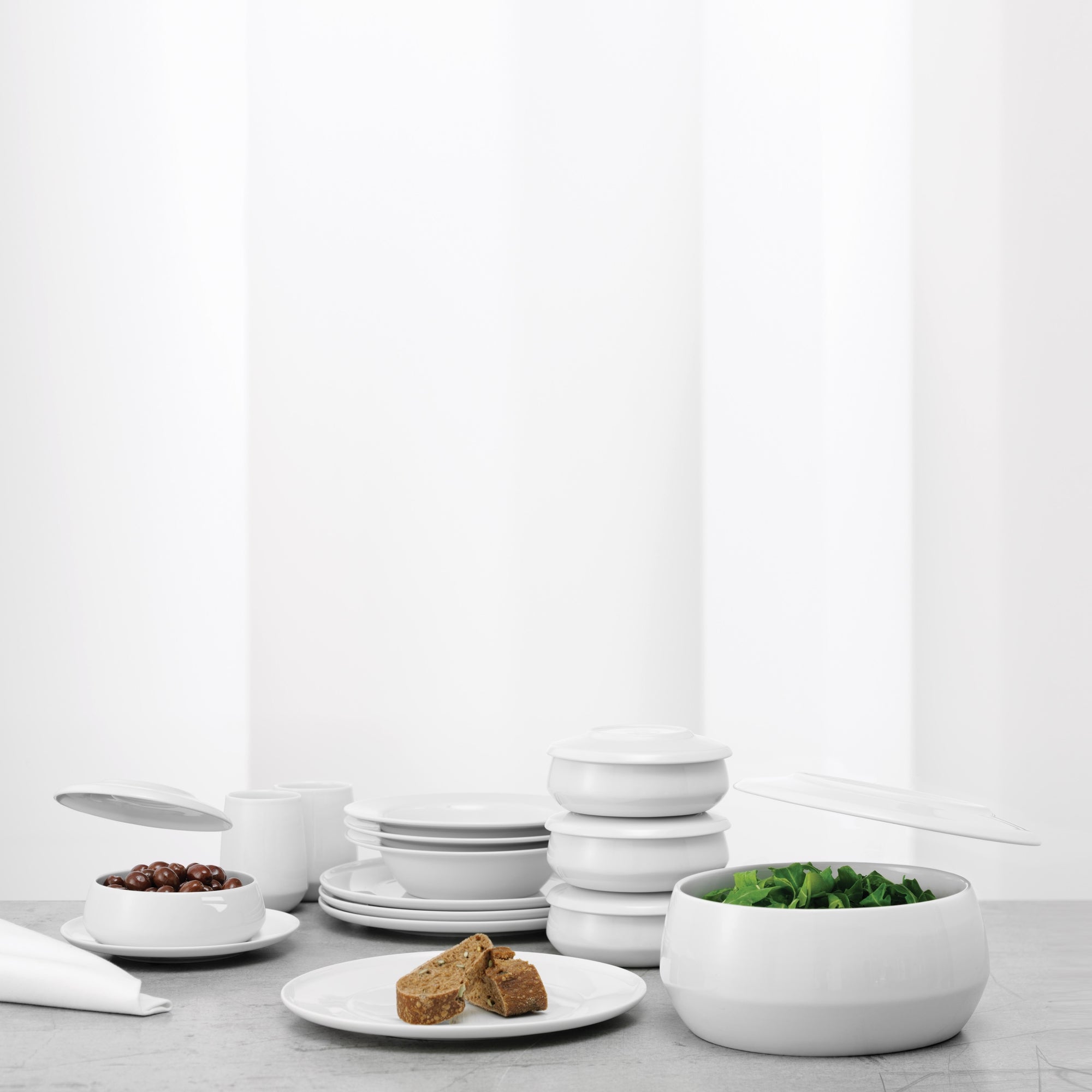 ENSO frokosttallerken | Hvid