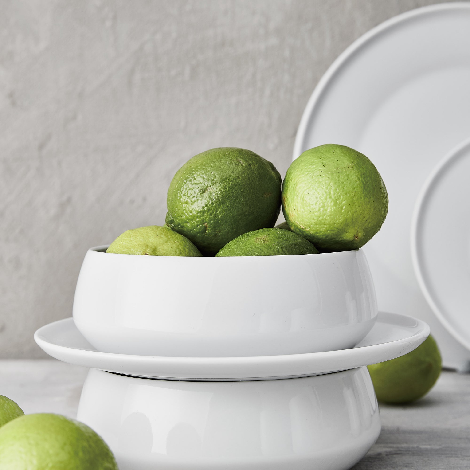 ENSO desserttallerken | Hvid