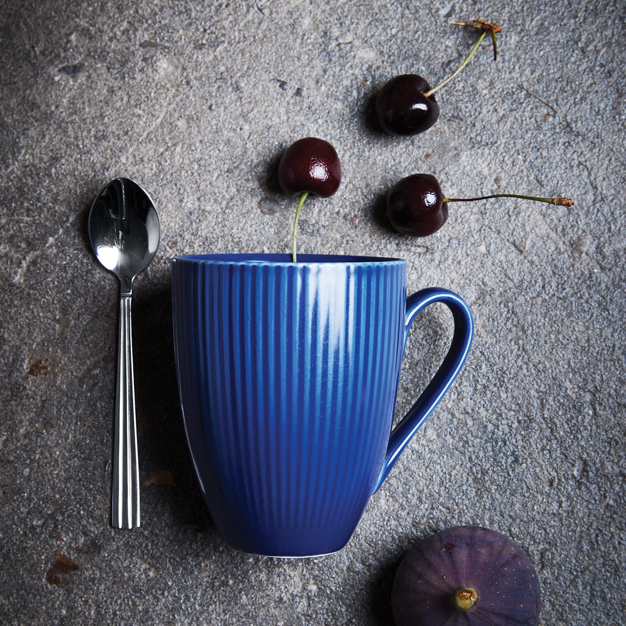 Groovy kaffeske | Blank stål