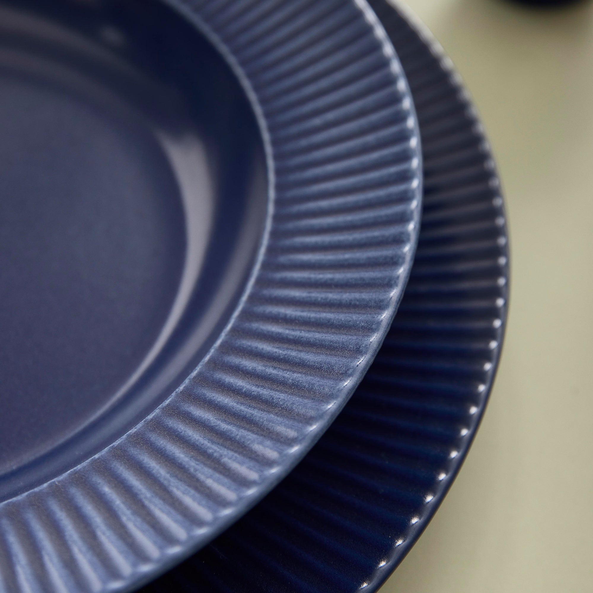 Groovy suppetallerken | Blå