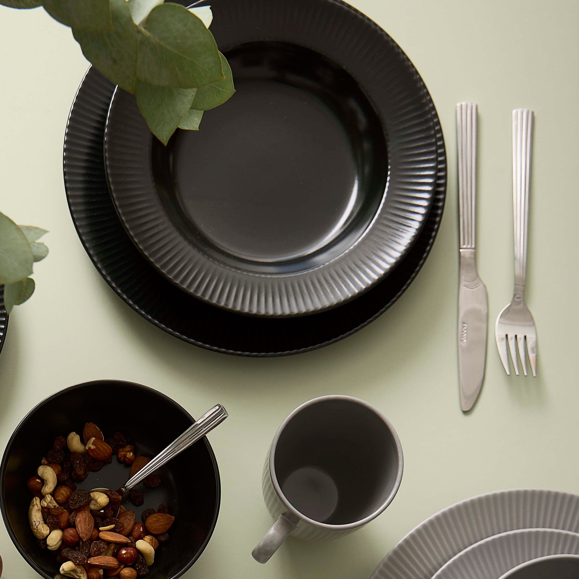 Groovy suppetallerken | Sort