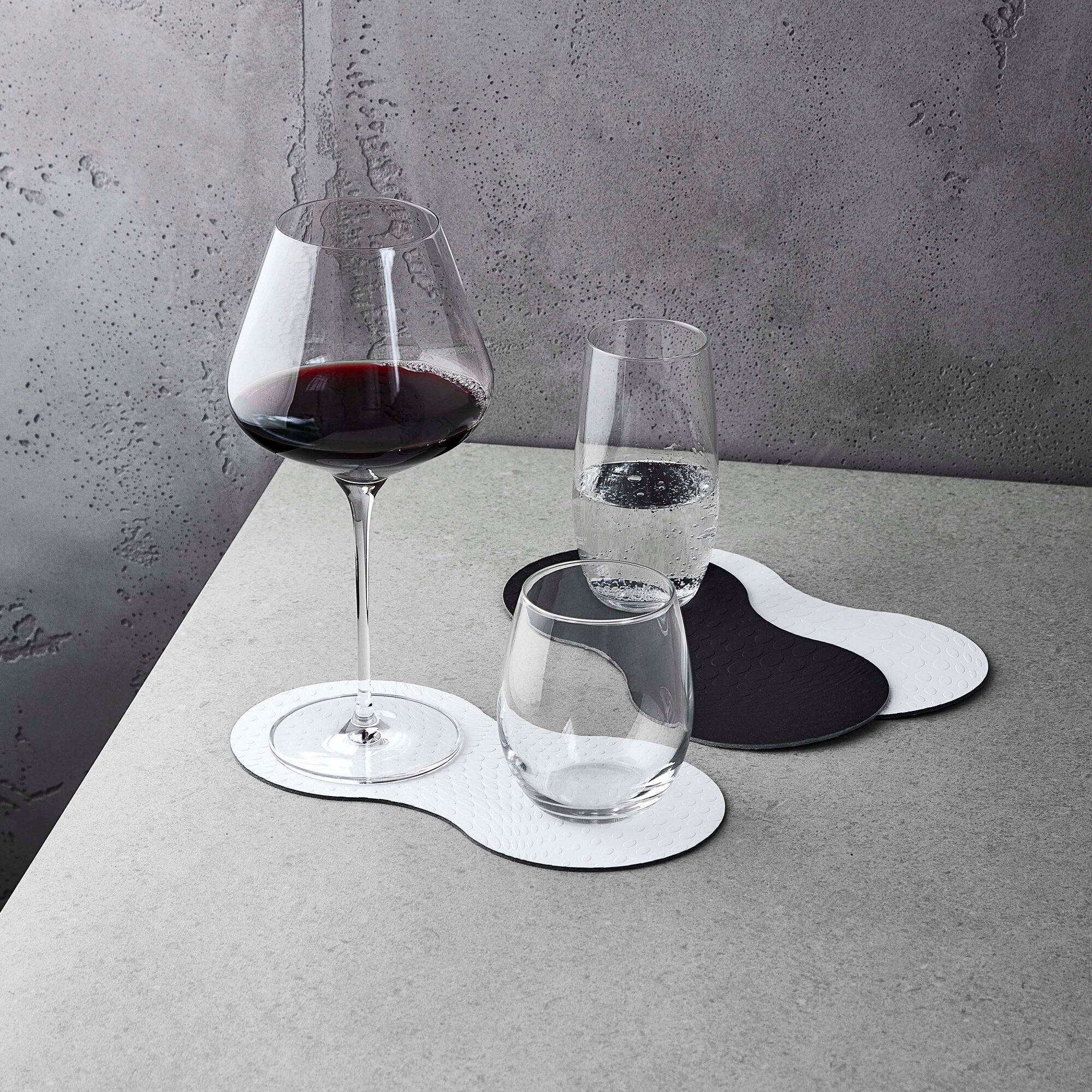 Karim Rashid double coaster 4 stk. | Mozzarella