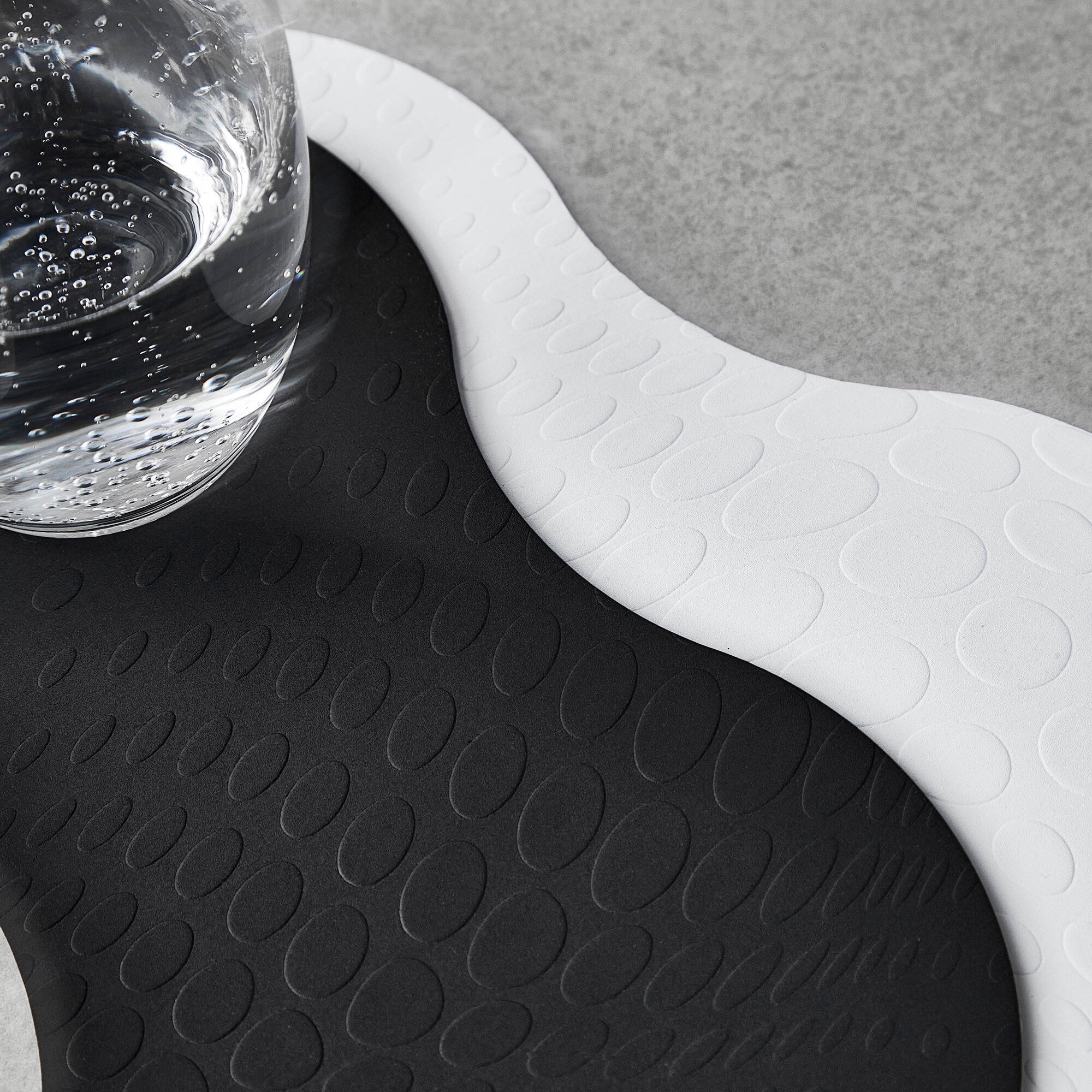 Karim Rashid double coaster 4 stk. | Mozzarella