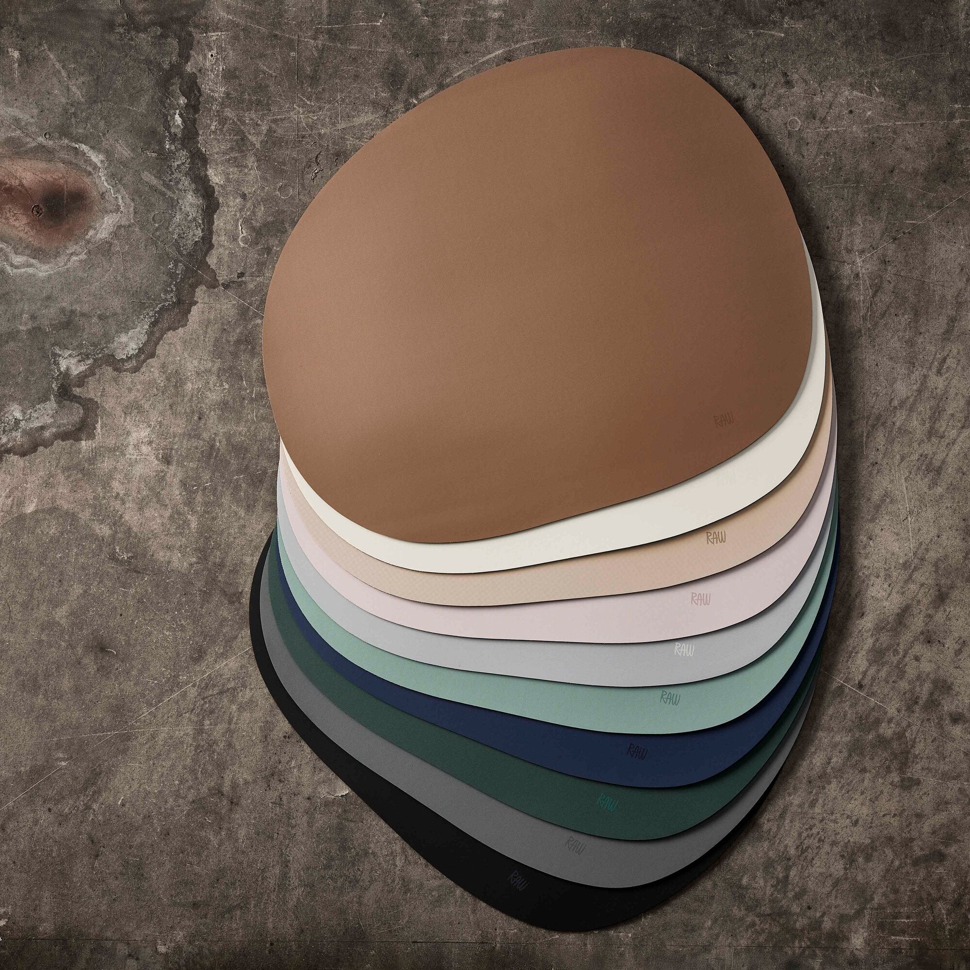 RAW Silikone dækkeserviet | Mørkeblå