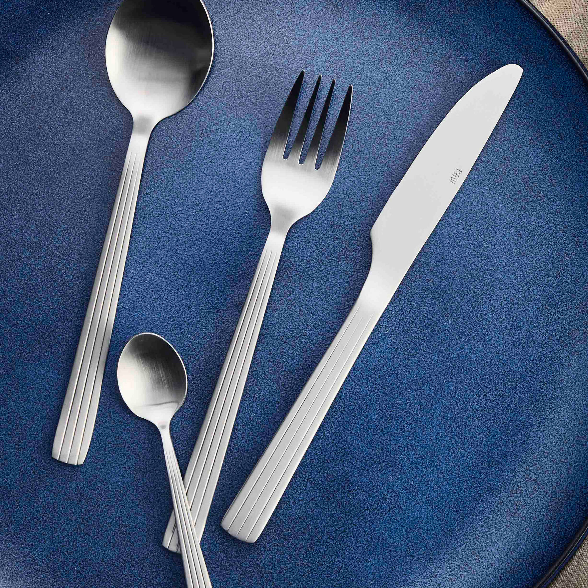 RAW bestiksæt 48 dele | Mat Stål