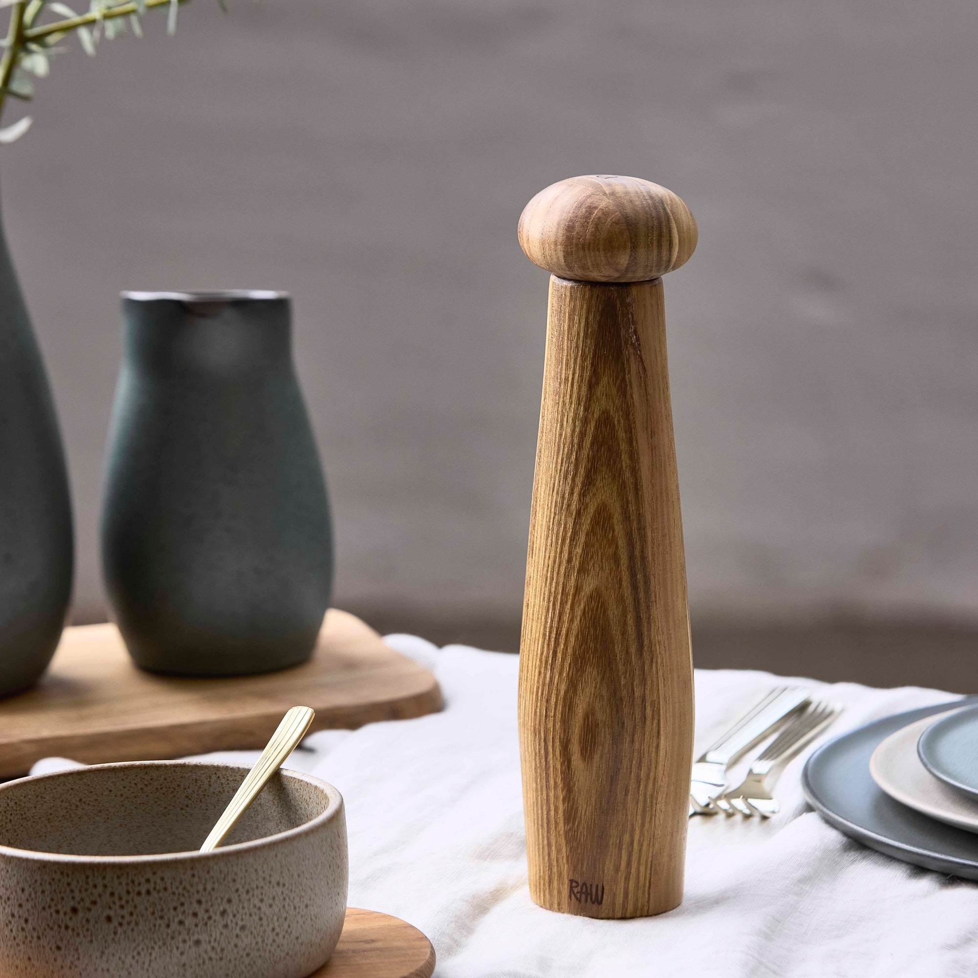 RAW Teak peberkværn | Natural