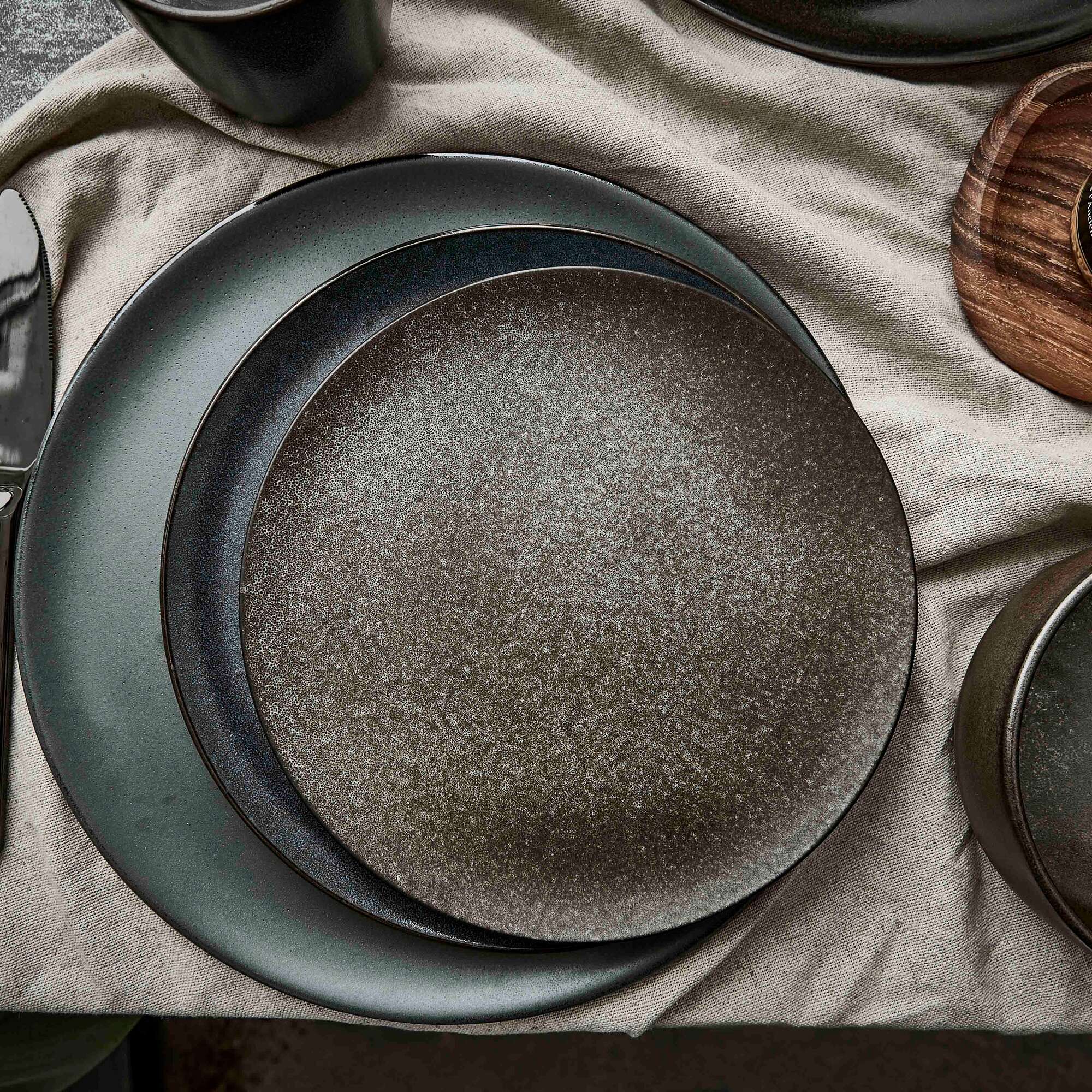 RAW desserttallerken | Forest Brown