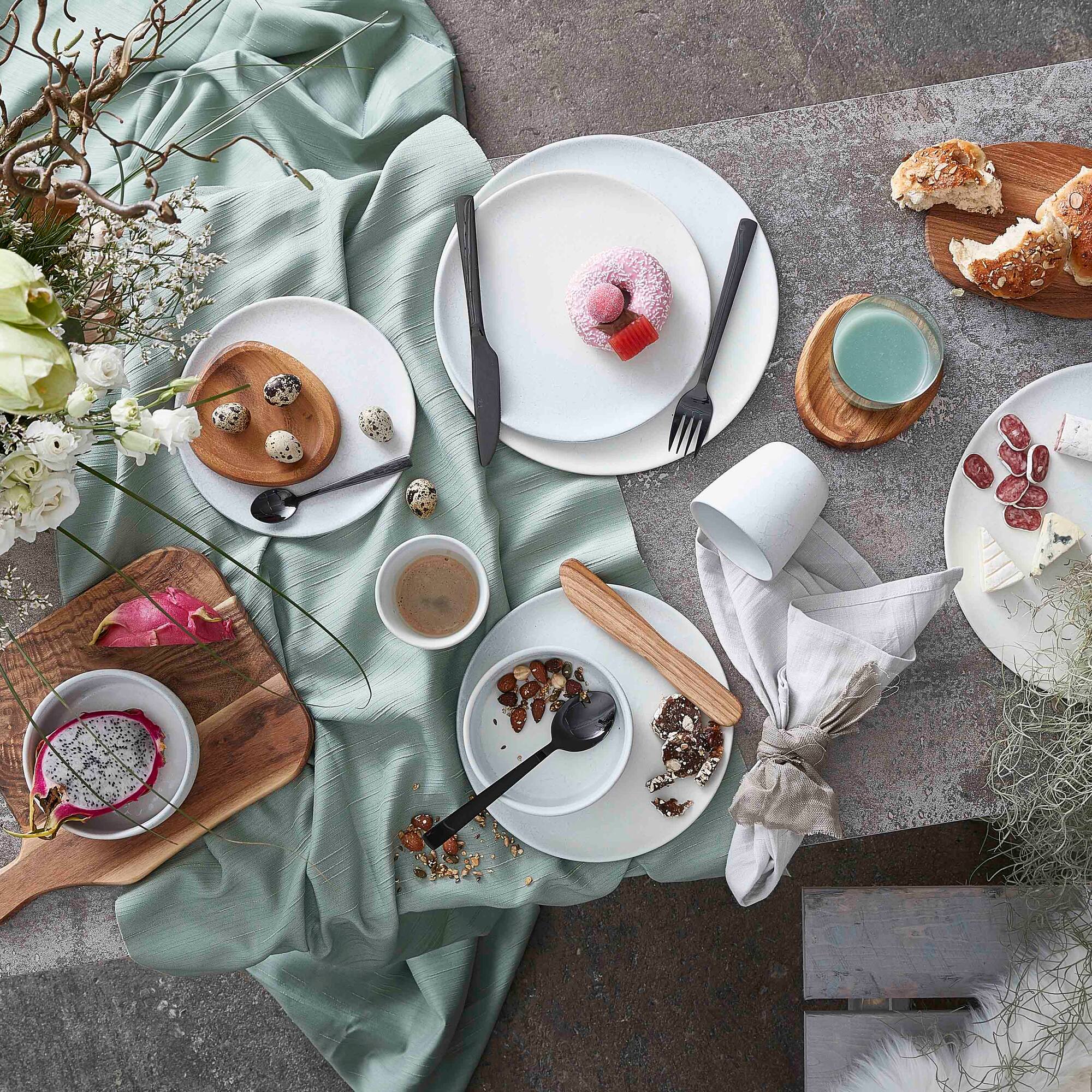 RAW desserttallerken | Arctic White