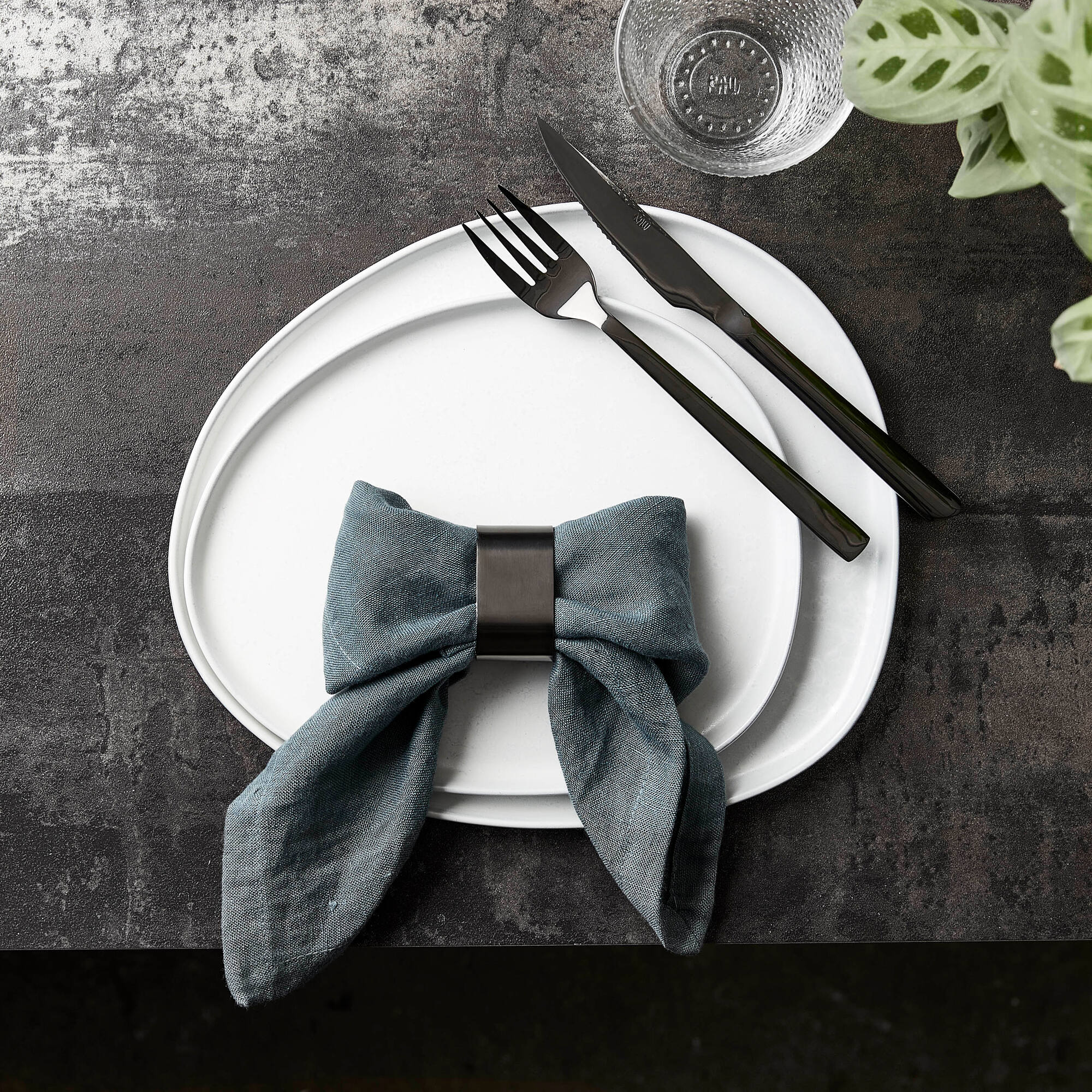 RAW Organic frokosttallerken | Arctic White