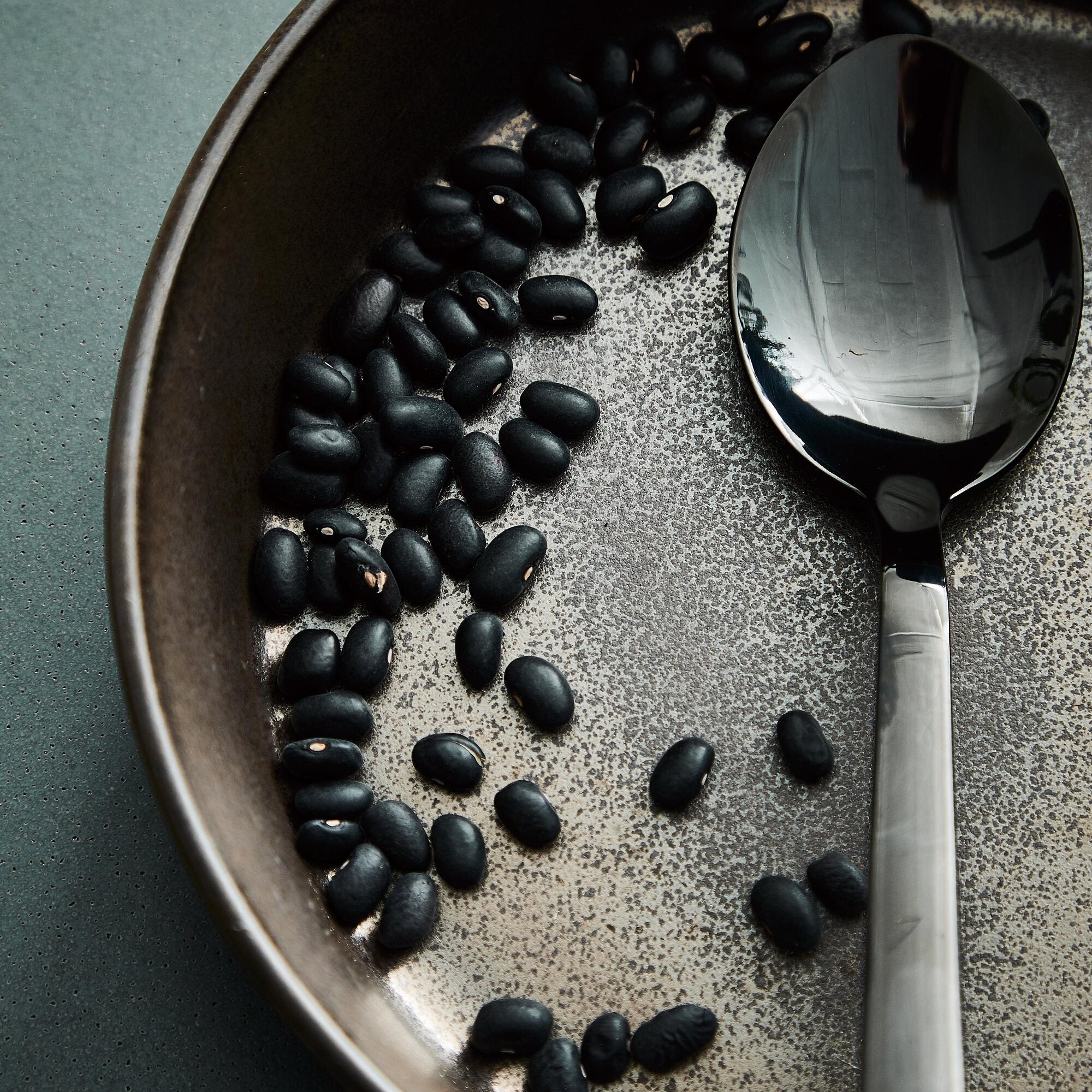 RAW suppetallerken | Metallic Brown