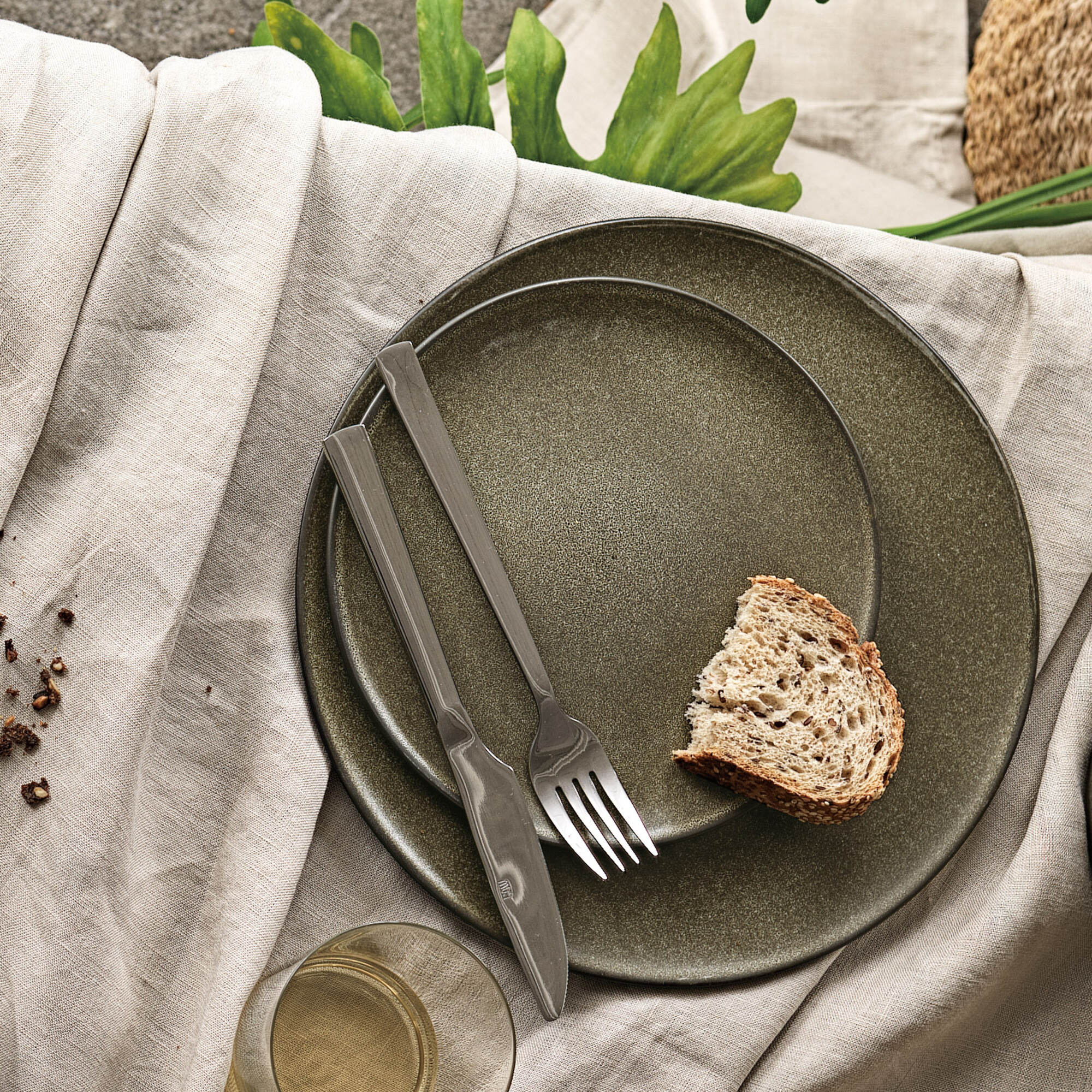 RAW middagstallerken | Forest Brown