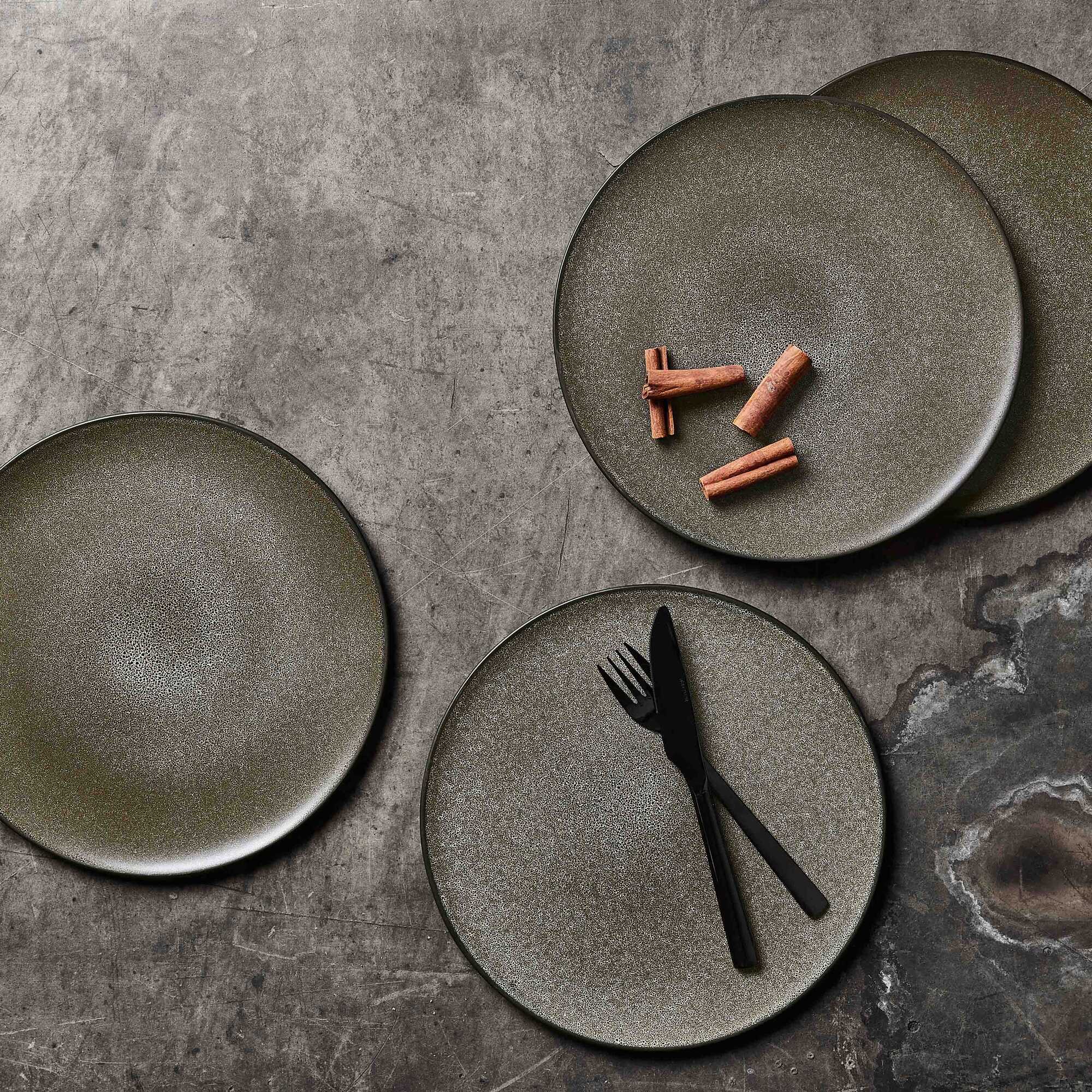 RAW middagstallerken | Forest Brown