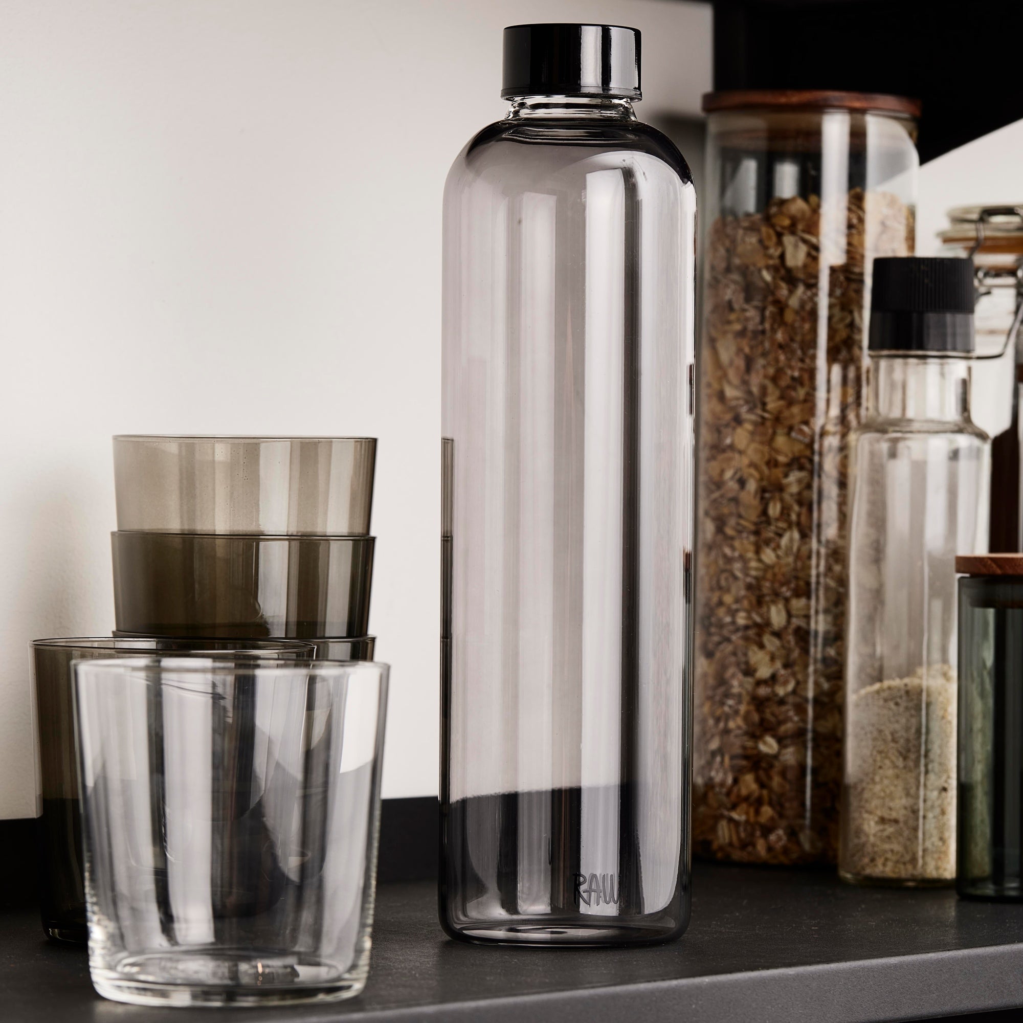 RAW vandglas 4 stk. | Klar
