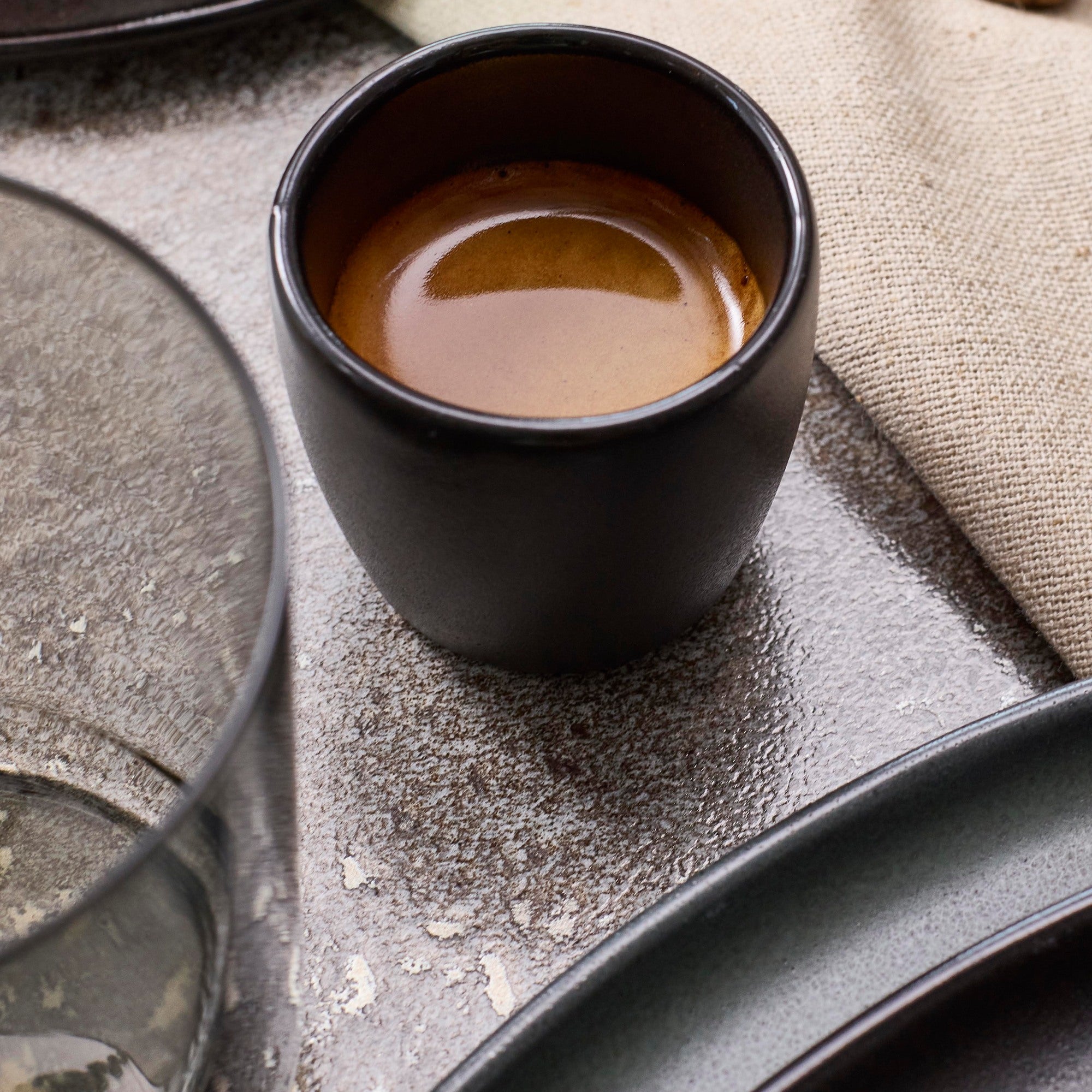 RAW espressokop | Titanium Black