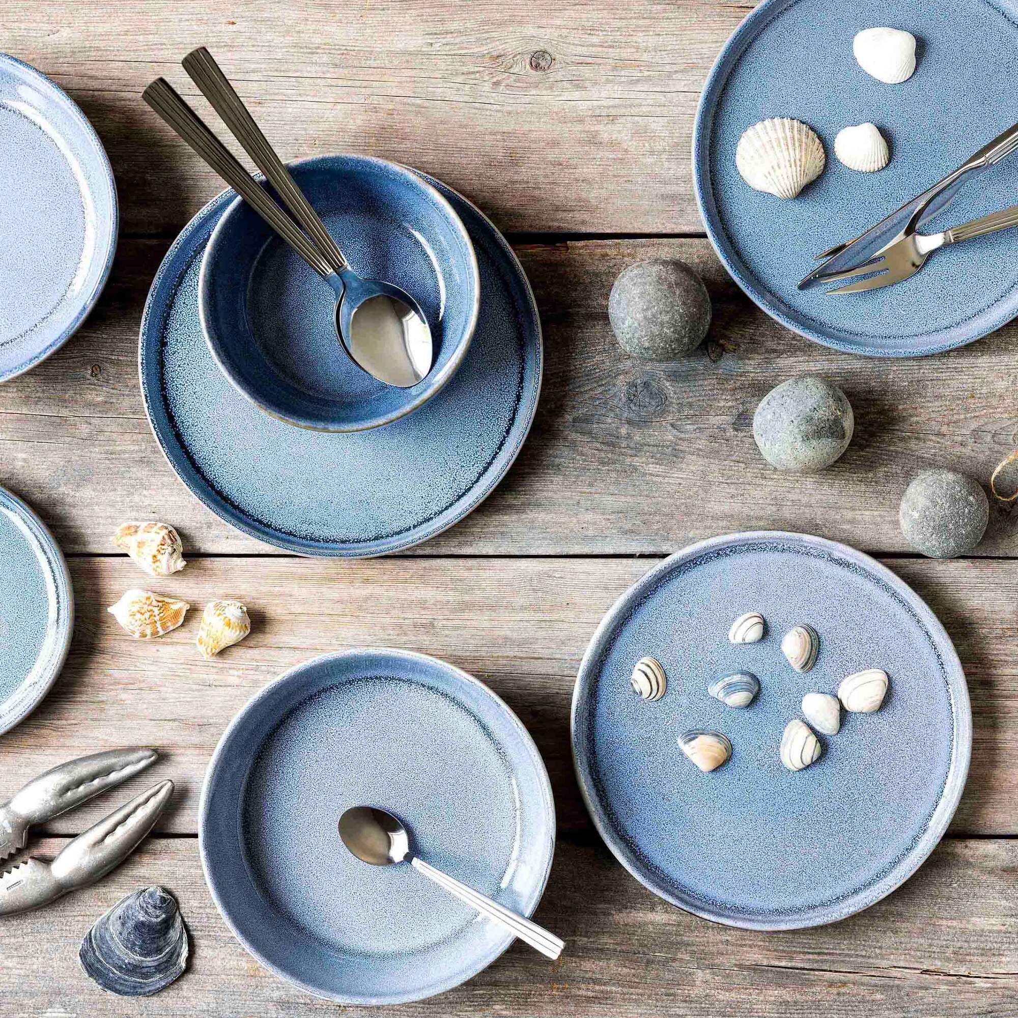 SØHOLM Sonja suppetallerken | Blå