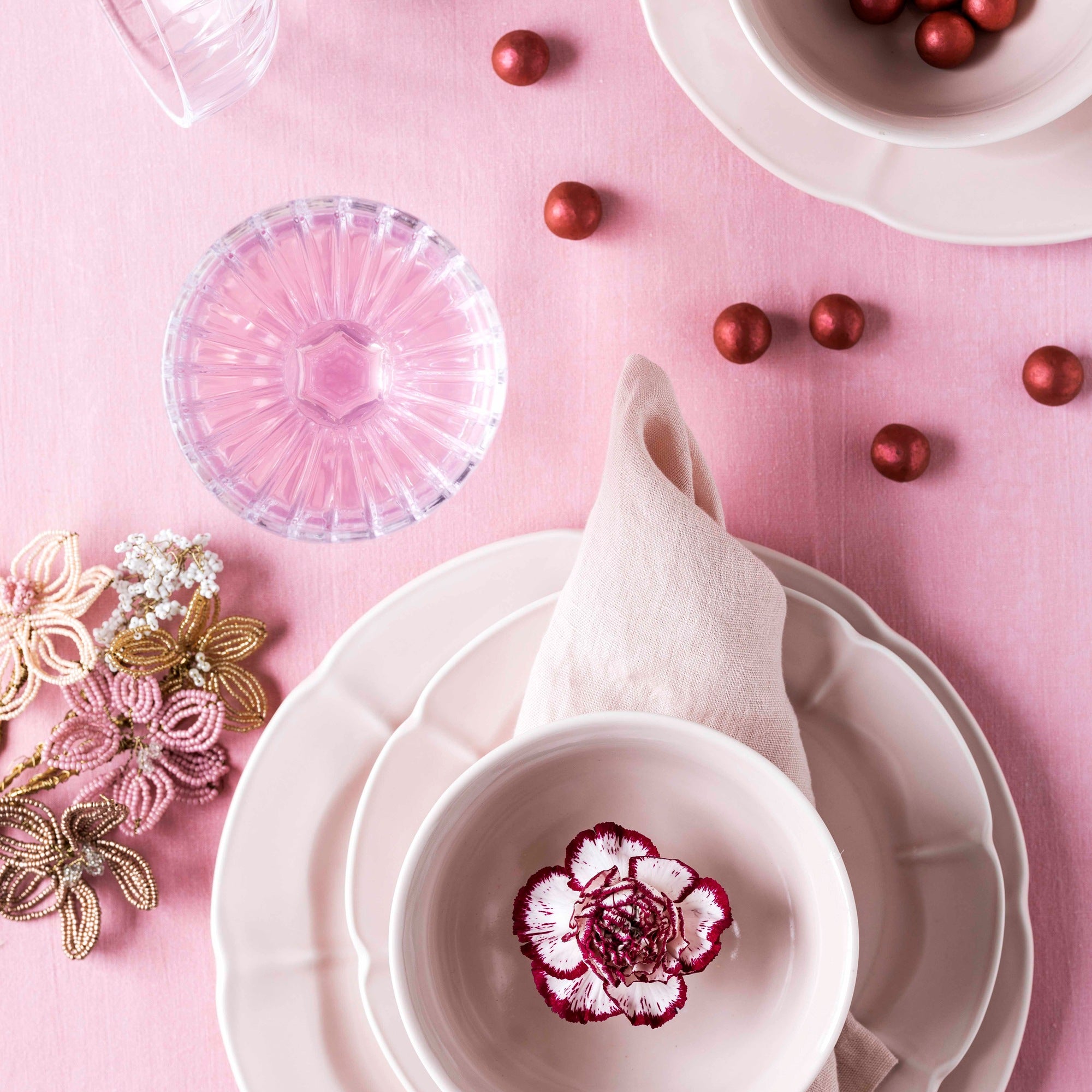 SØHOLM Solvej frokosttallerken | Soft Pink