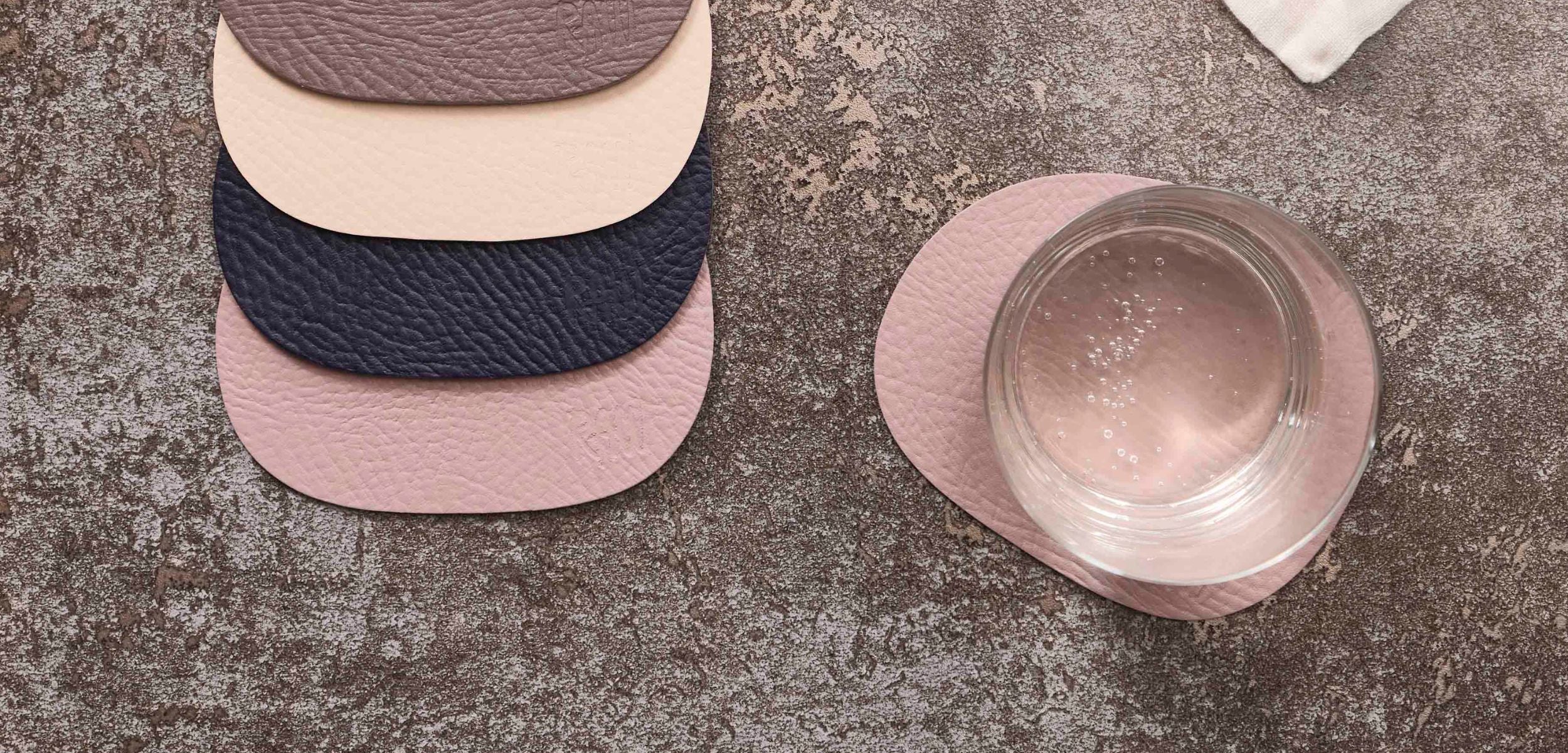 RAW coasters