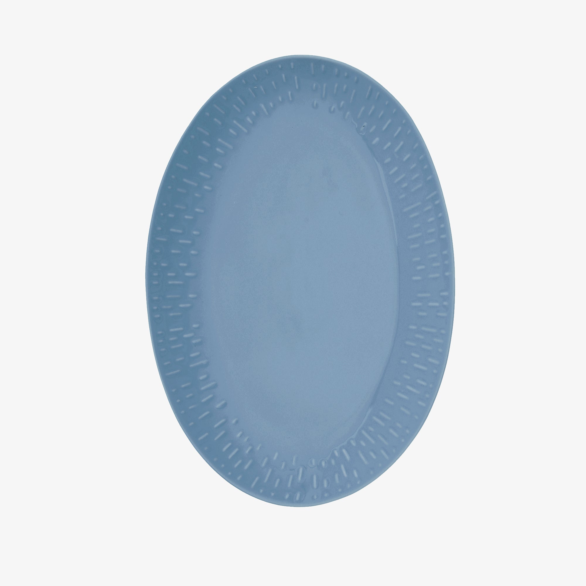 Confetti ovalt fad | Blueberry