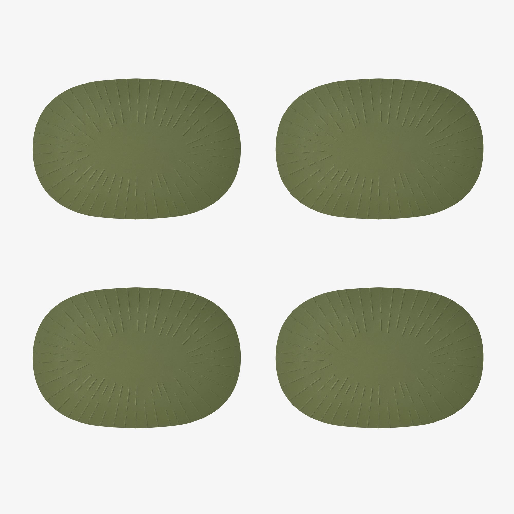 Confetti dækkeserviet 4 stk. | Olive