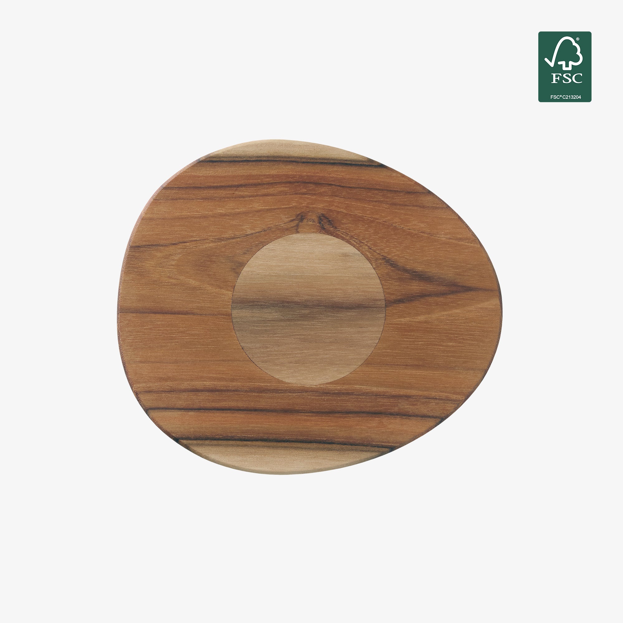 RAW Teak magnetisk bordskåner | Natural