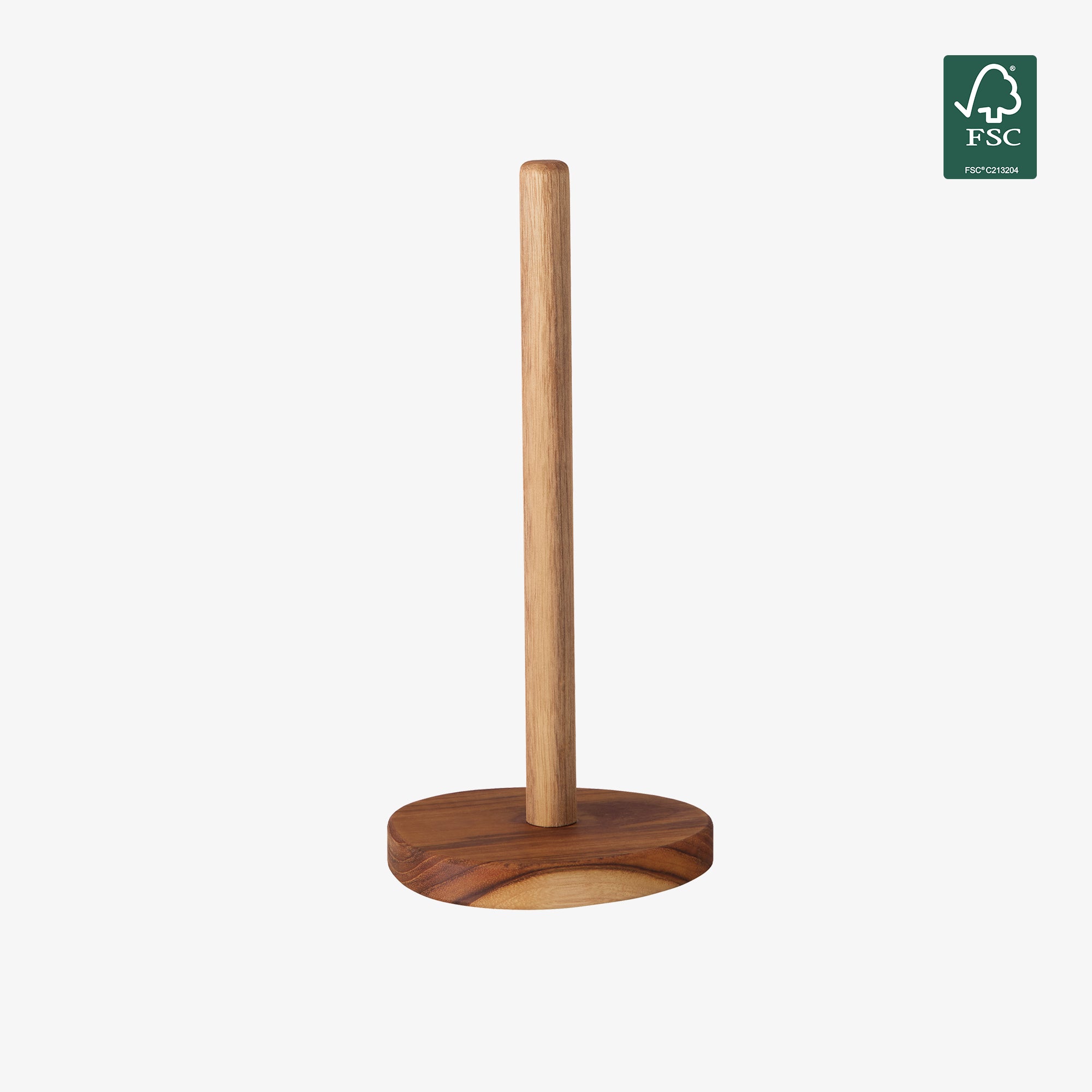 RAW Teak køkkenrulleholder | Natural