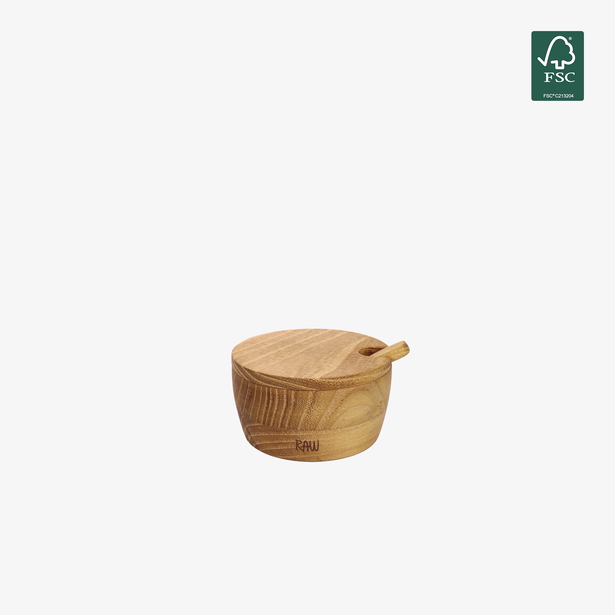 RAW Teak saltkar | Natural