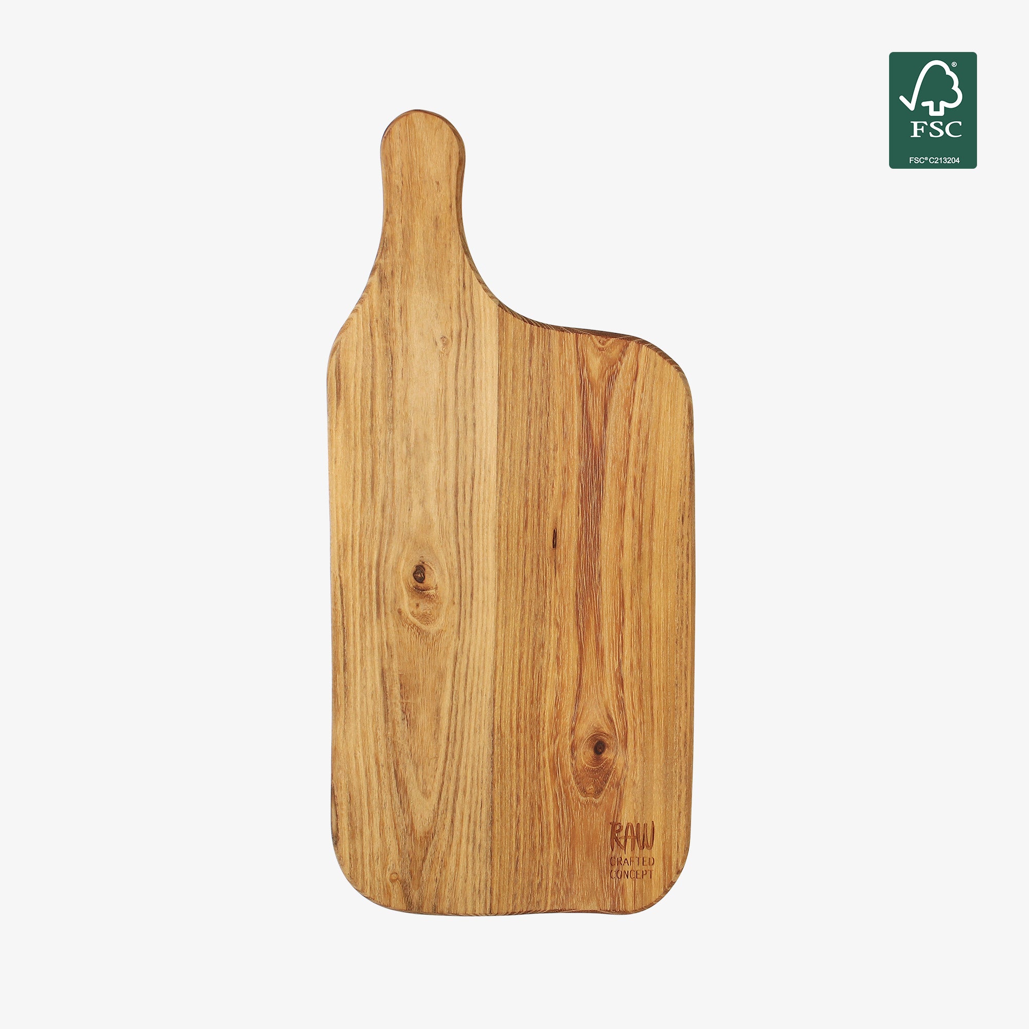 RAW Teak skærebræt 37,5 x 17 cm | Natural