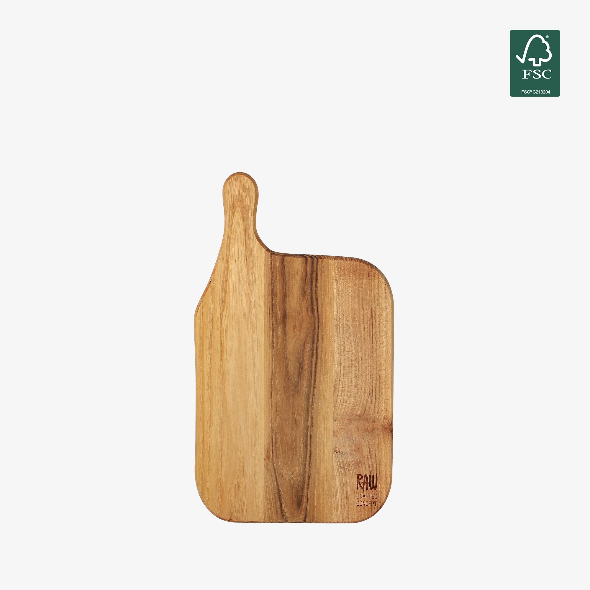 RAW Teak skærebræt 32 x 15 cm | Natural