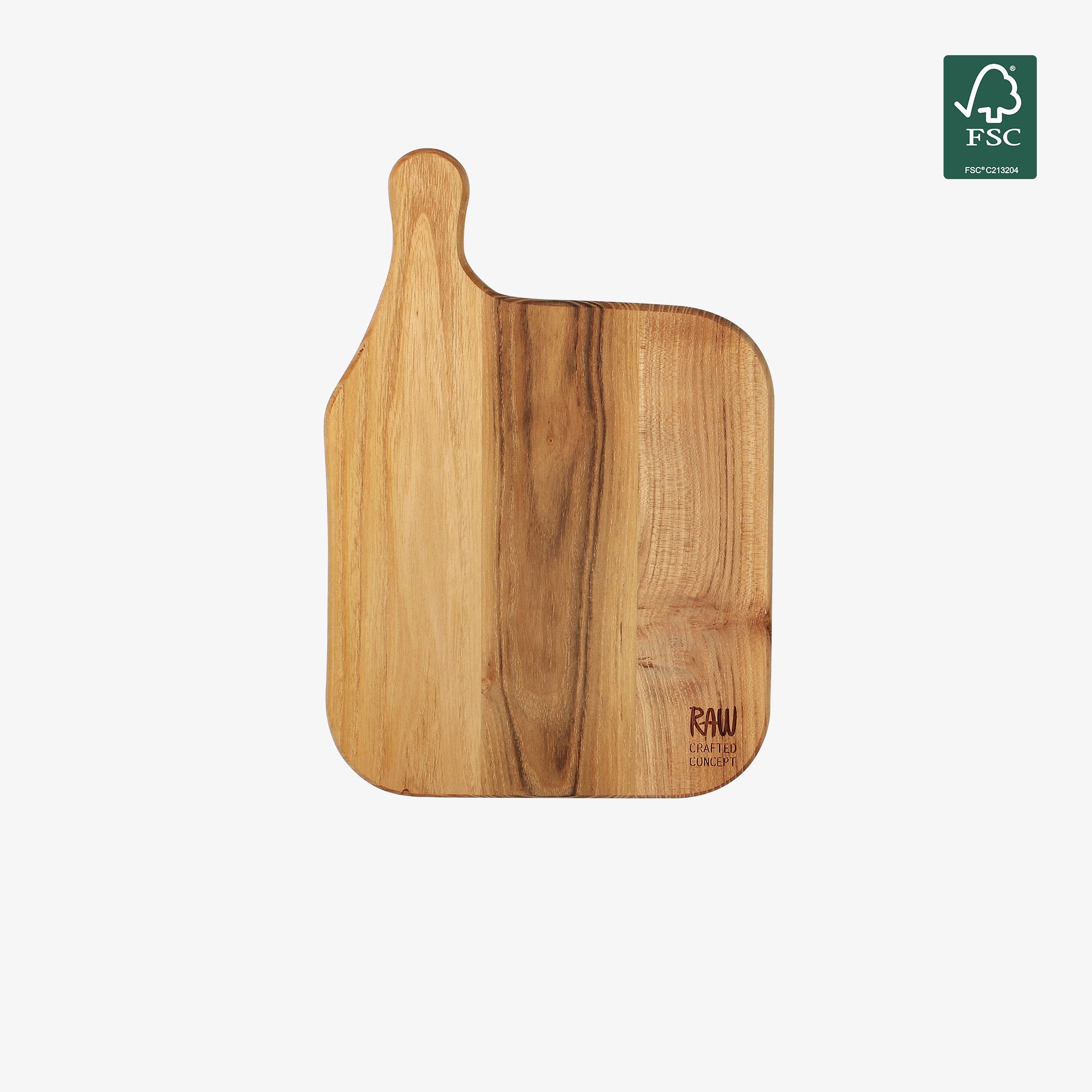 RAW Teak skærebræt 32 x 22 cm | Natural