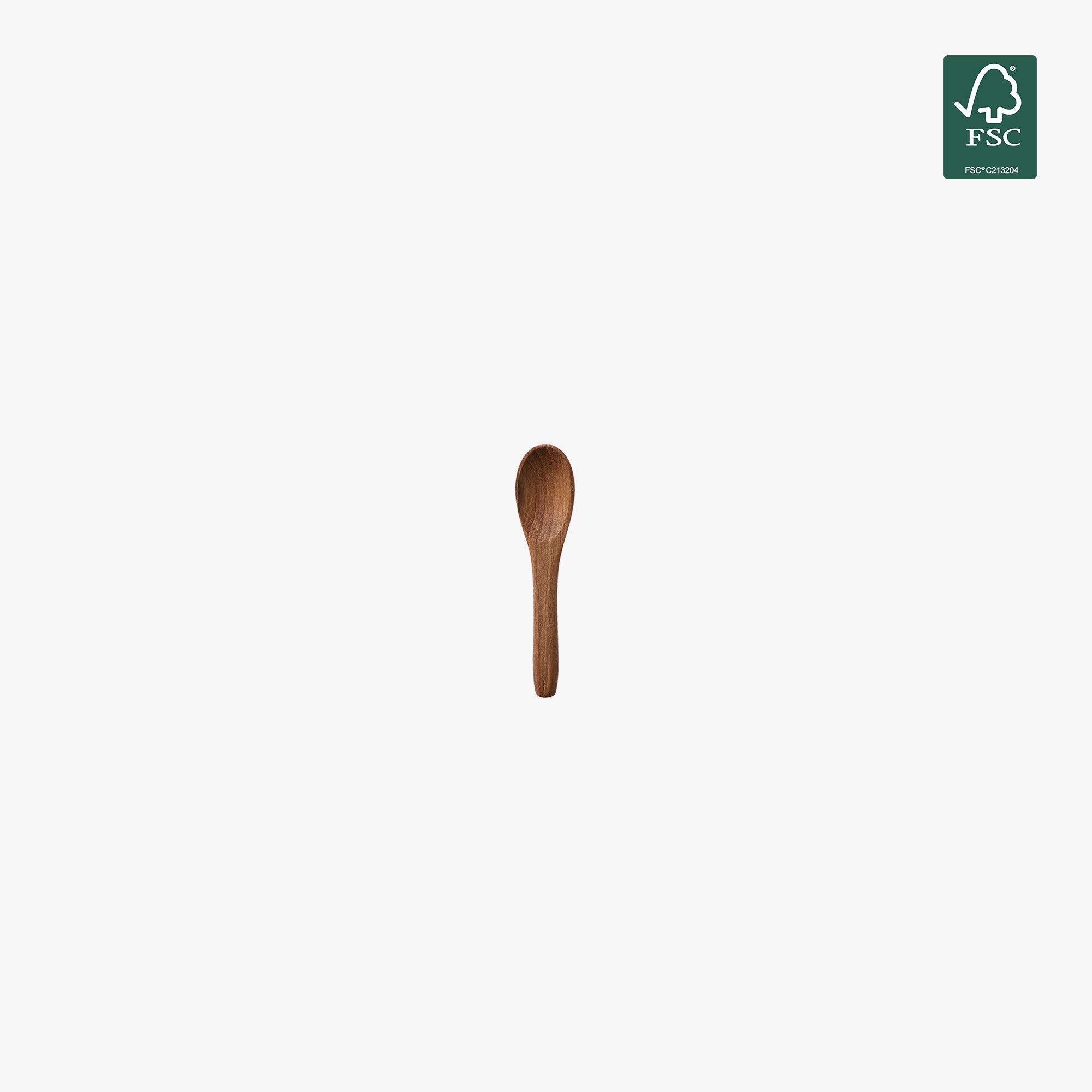 RAW Teak ske | Natural