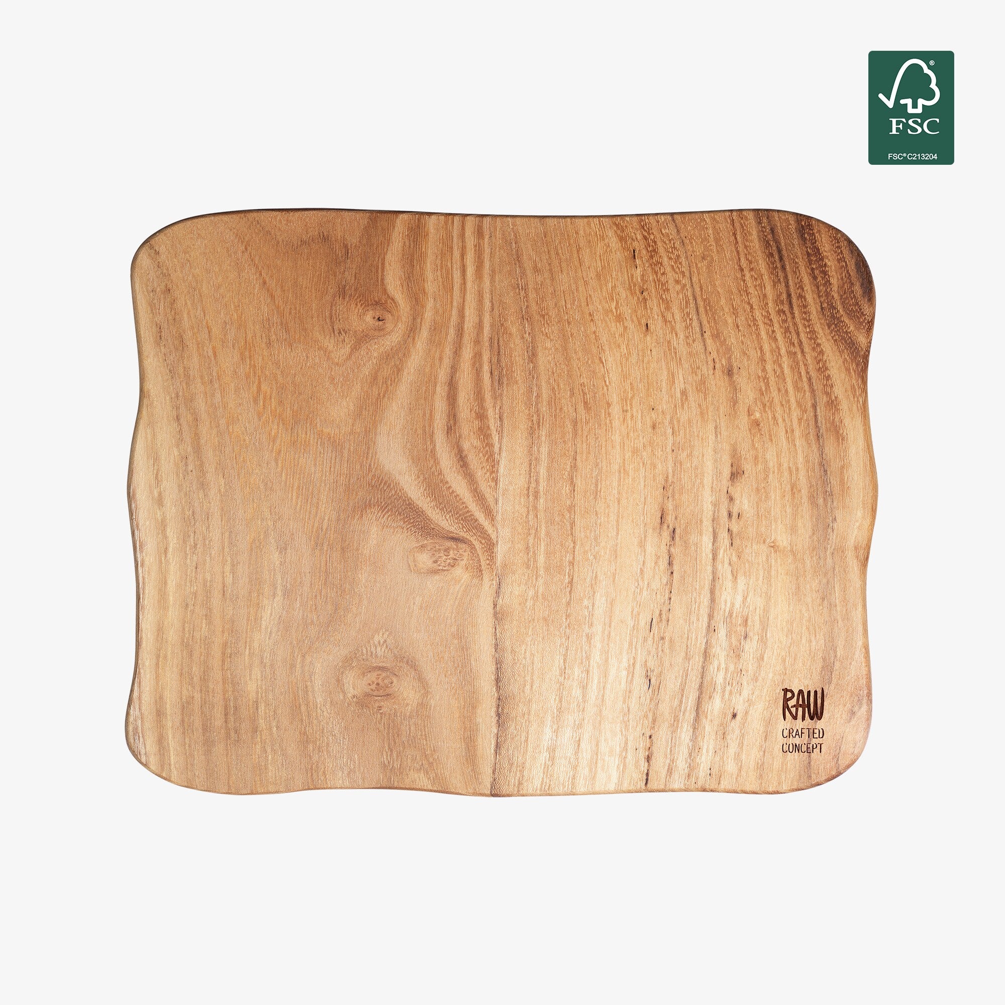 RAW Teak skærebræt 40 x 30 cm | Natural
