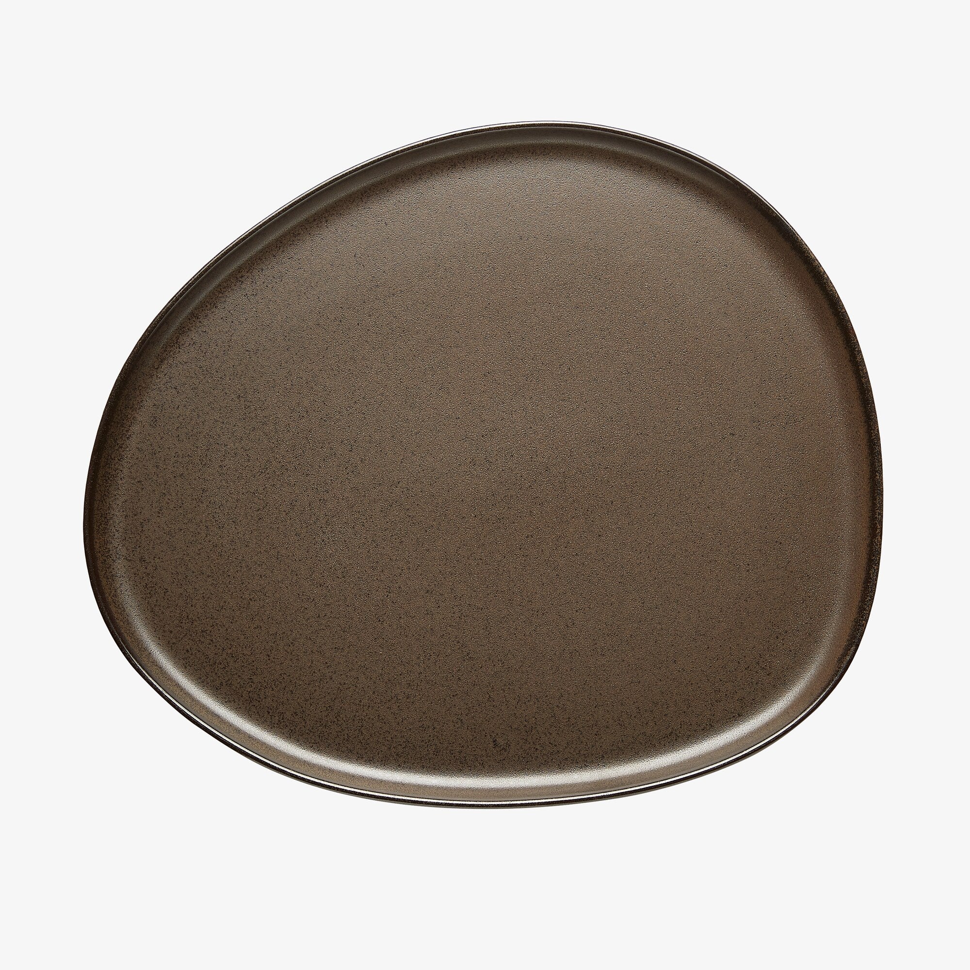 RAW Organic middagstallerken | Metallic Brown