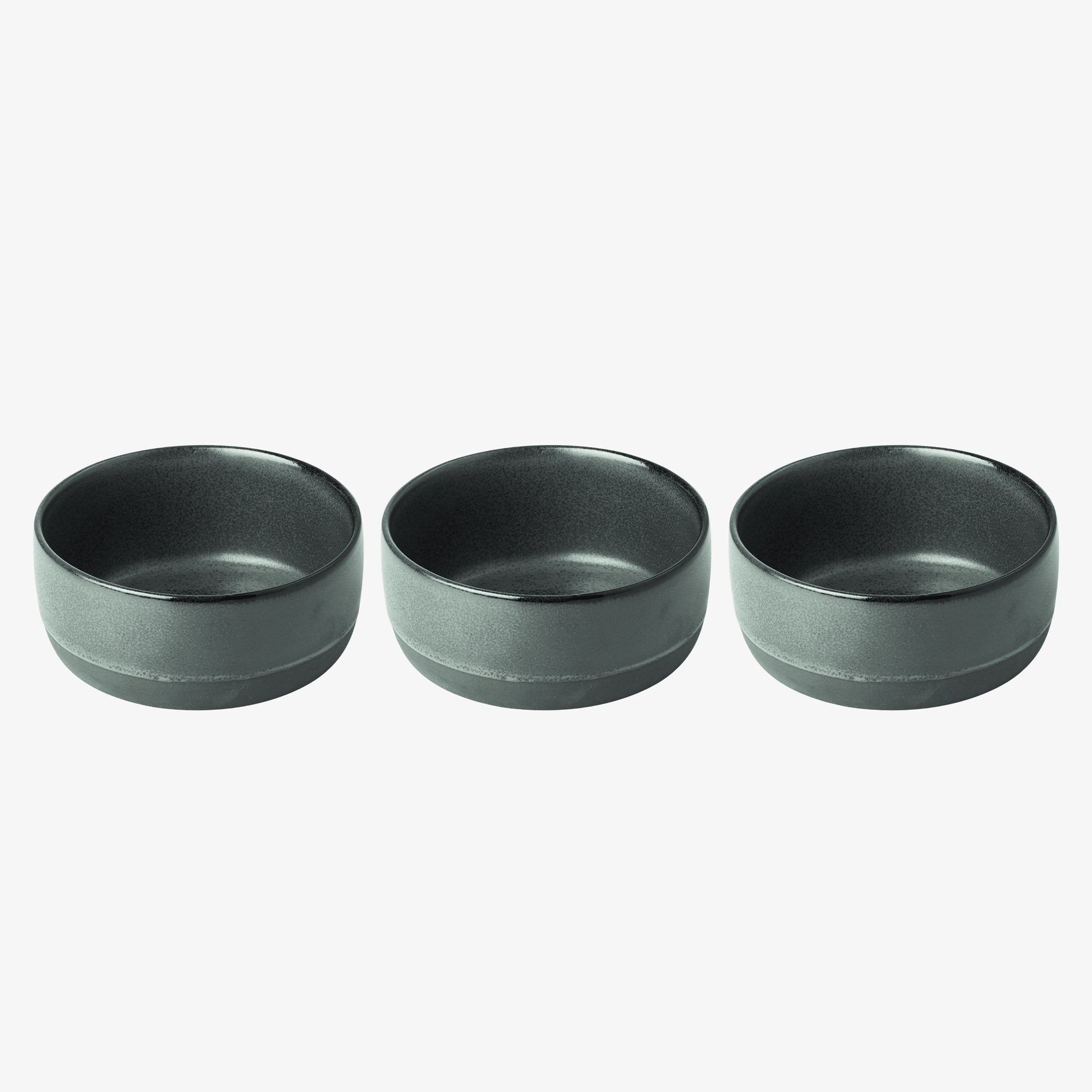 RAW skål 13,5 cm 3 stk. | Northern Green