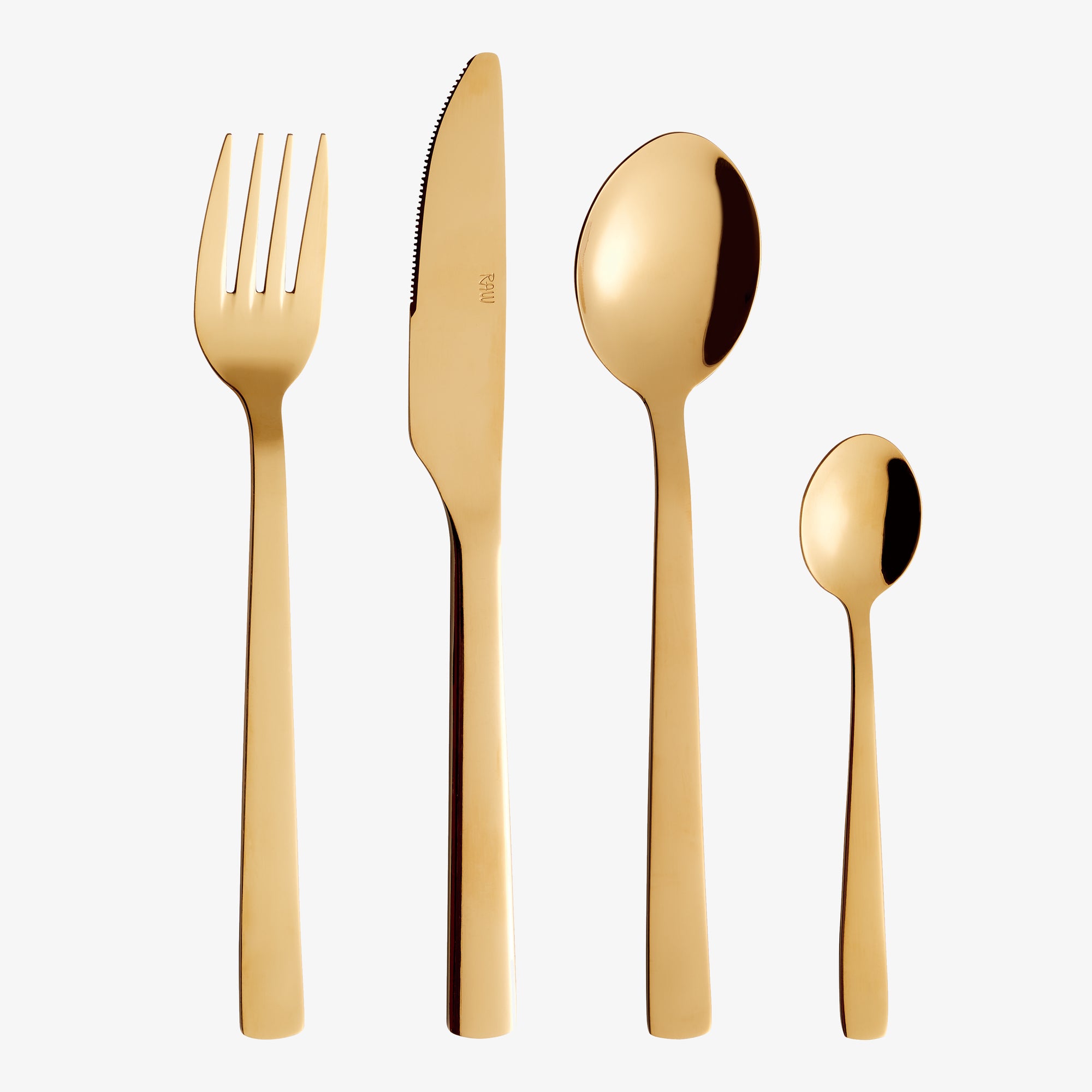 RAW bestiksæt 24 dele | Guld