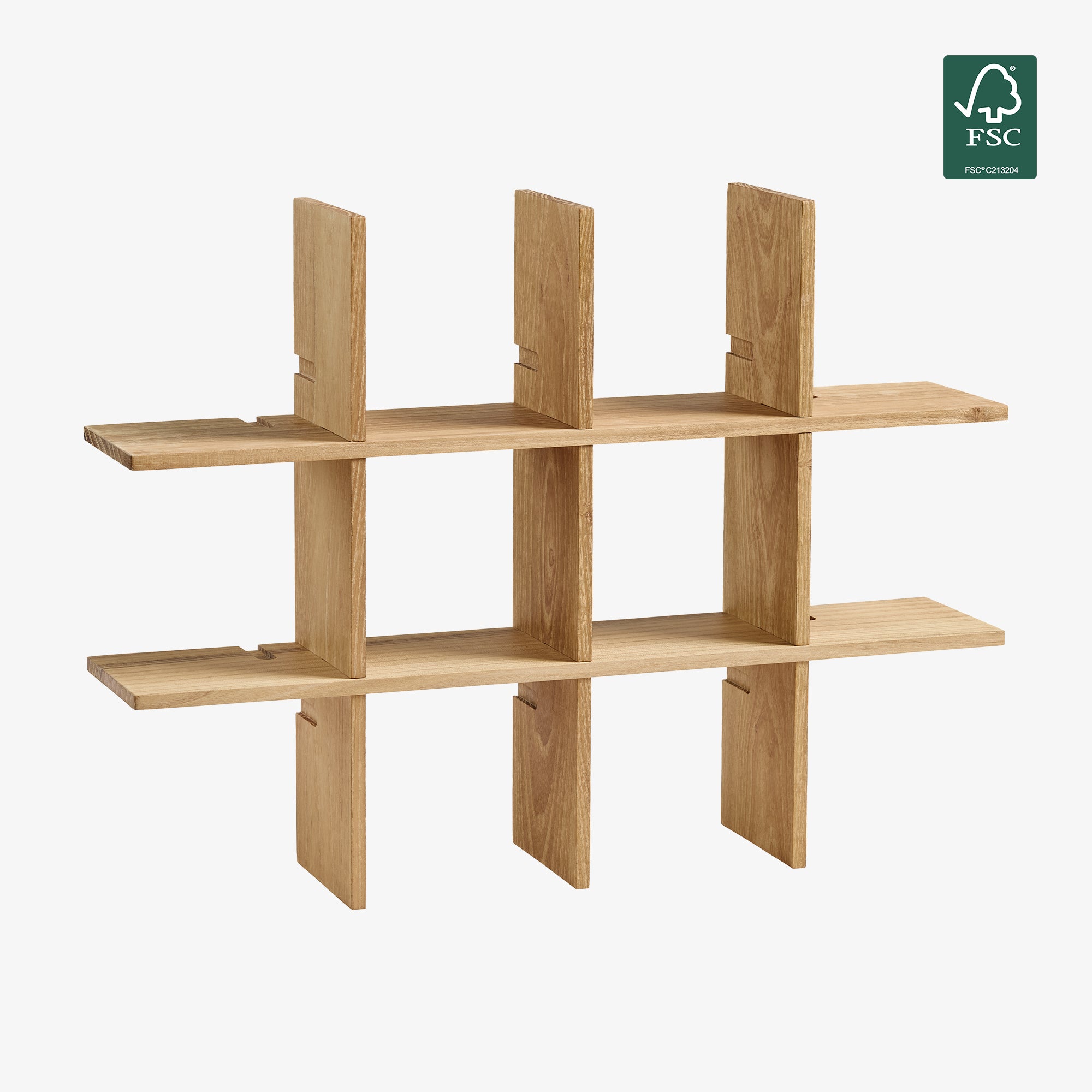 RAW Teak reol | Natural