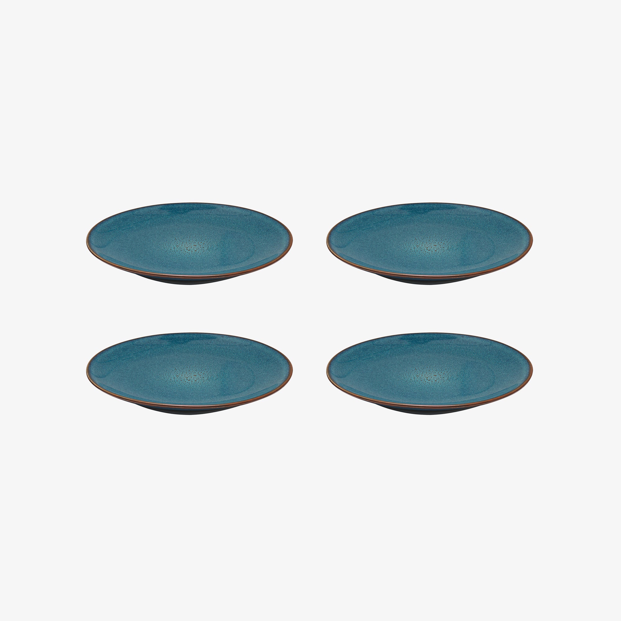 Ceramic Workshop frokosttallerken 4 stk. | Deep Blue