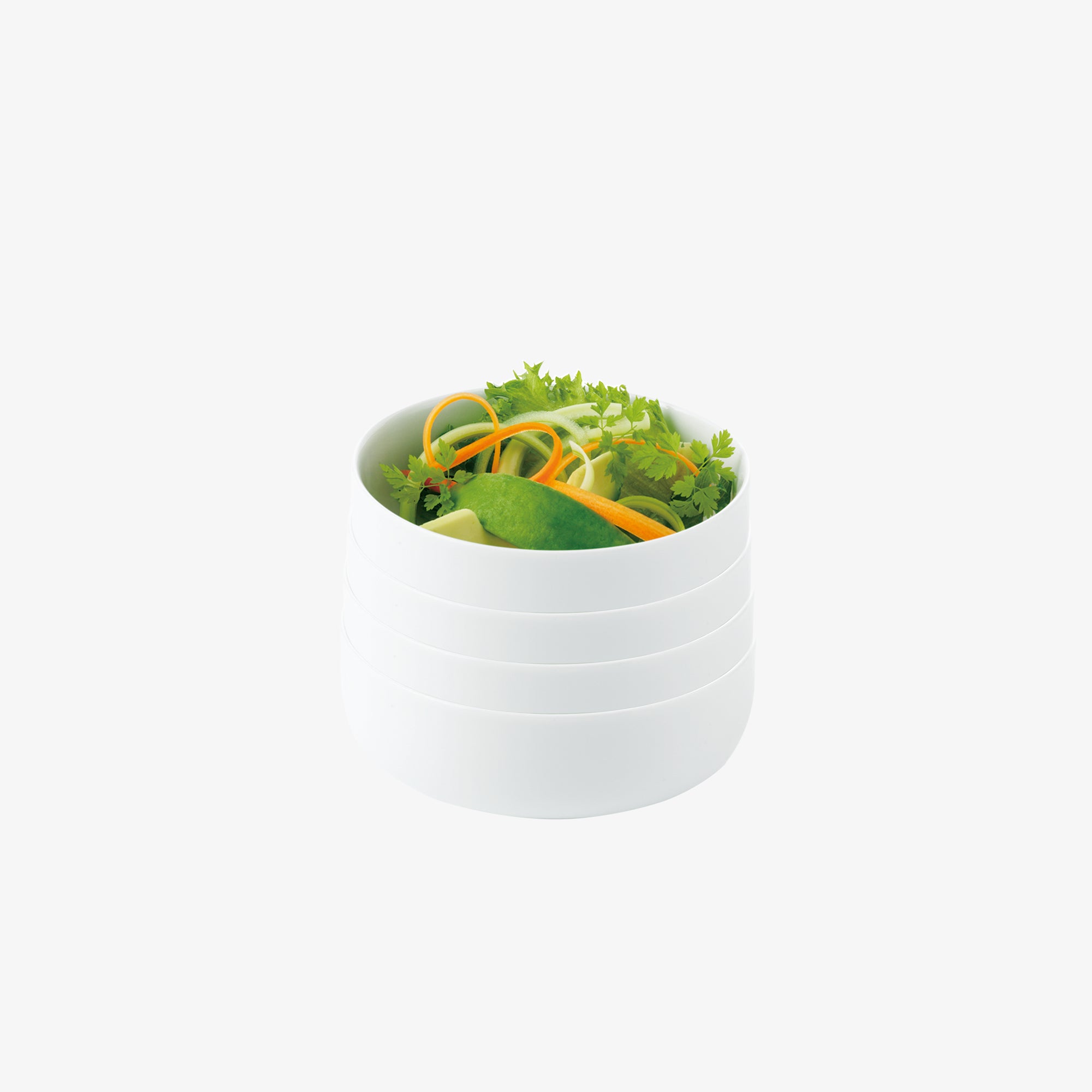 atelier salatskål 4 stk. | Super Hvid