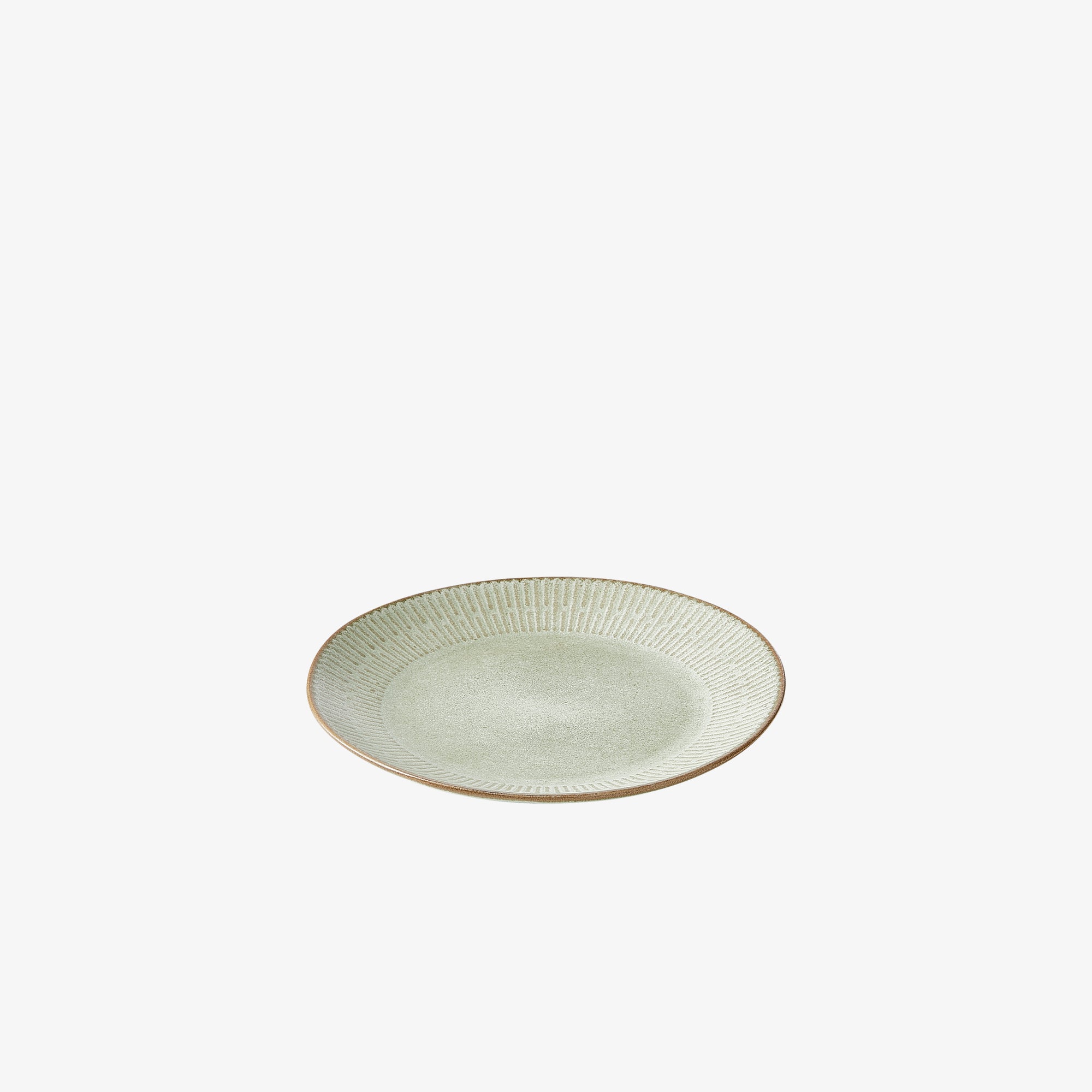 Relief frokosttallerken  | Grøn