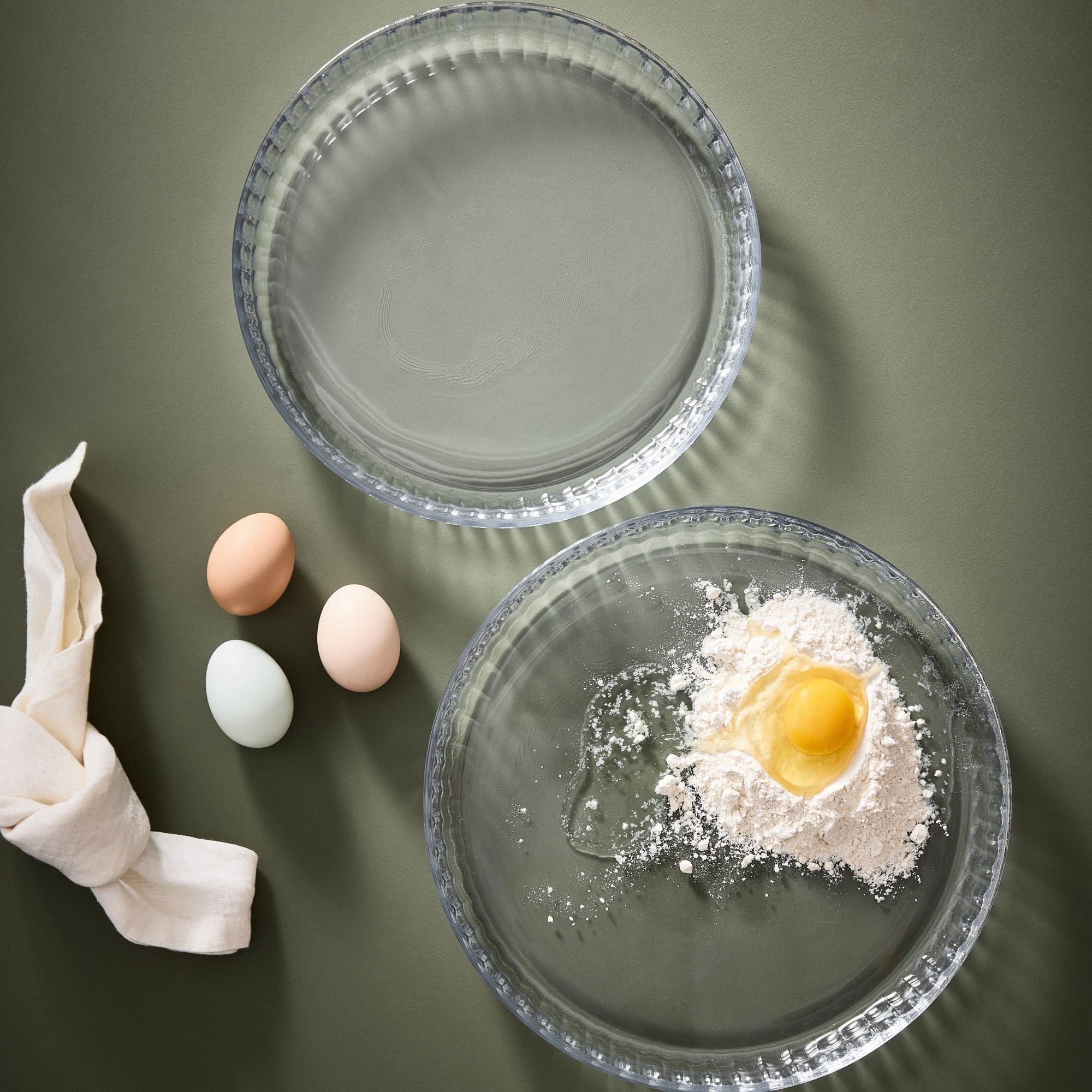 Aroma tærtefade i glas 2 dele | Klar