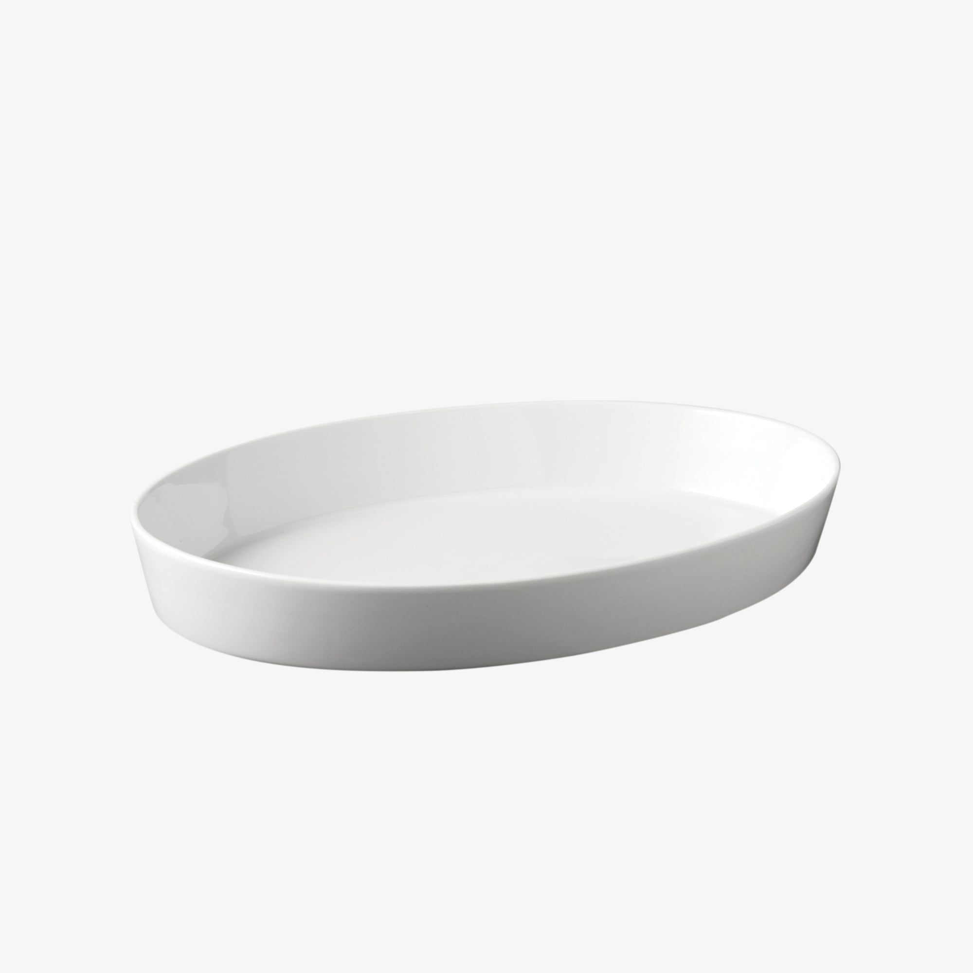 Aroma ovalt fad 36 cm | Hvid