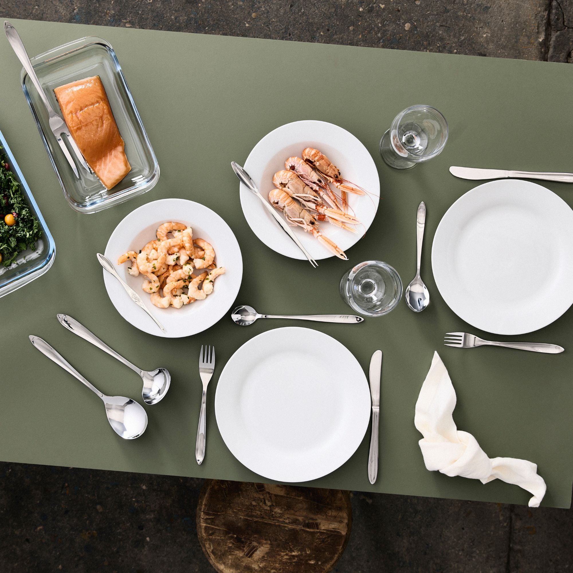 Gastro frokost / dessertske | Blank Stål