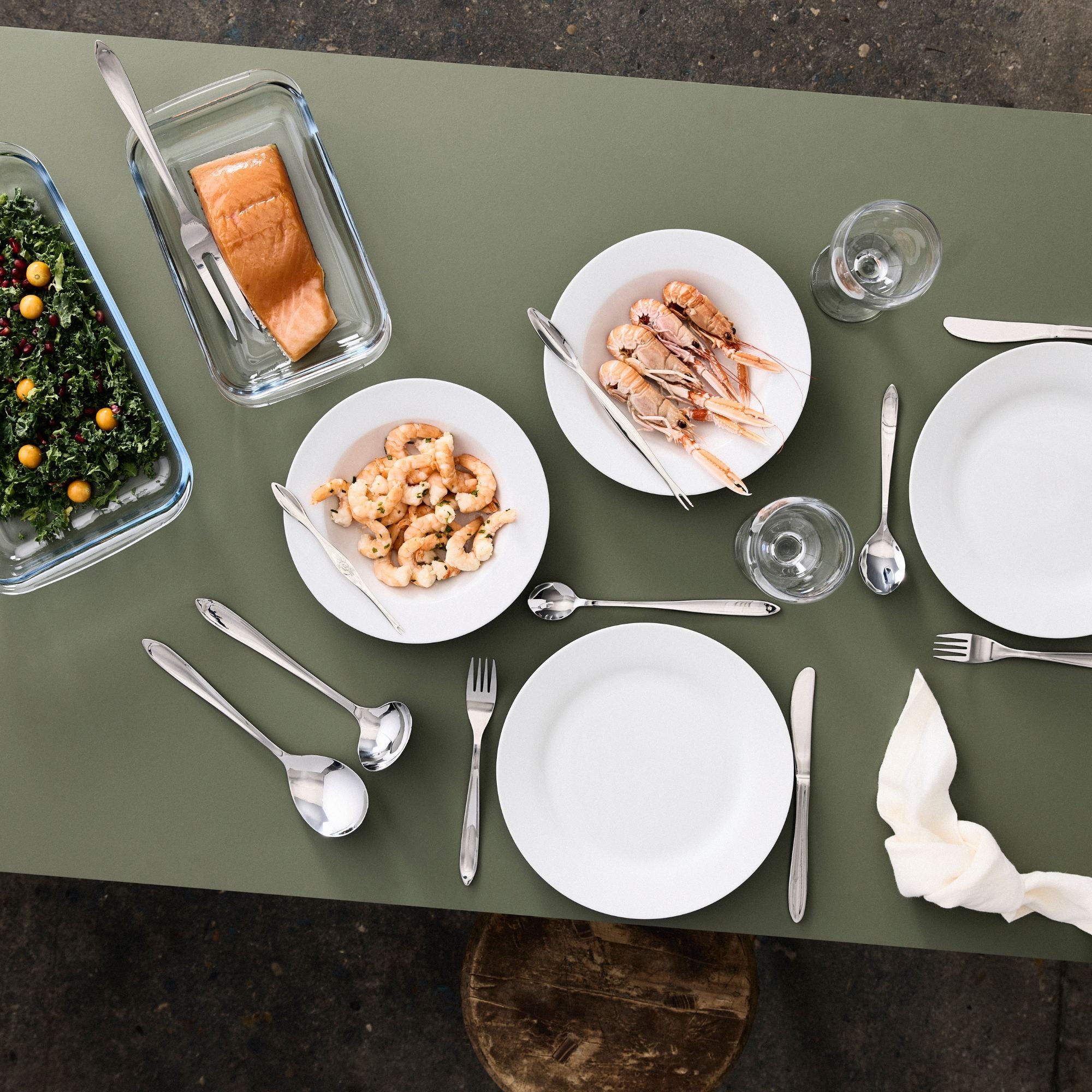 Gastro serverings / kødgaffel | Blank Stål