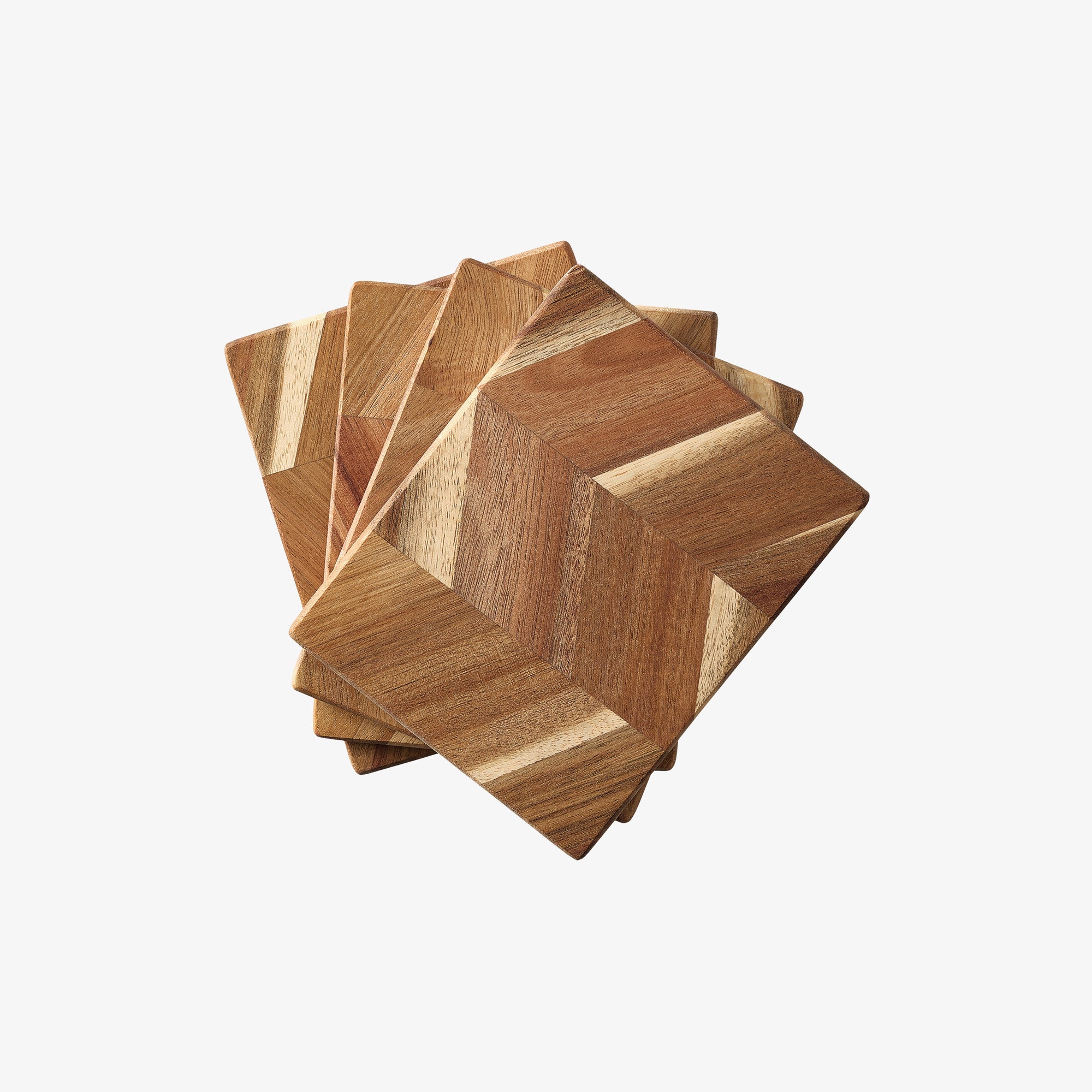 Akacie smørebrætter 4 stk. | Natural