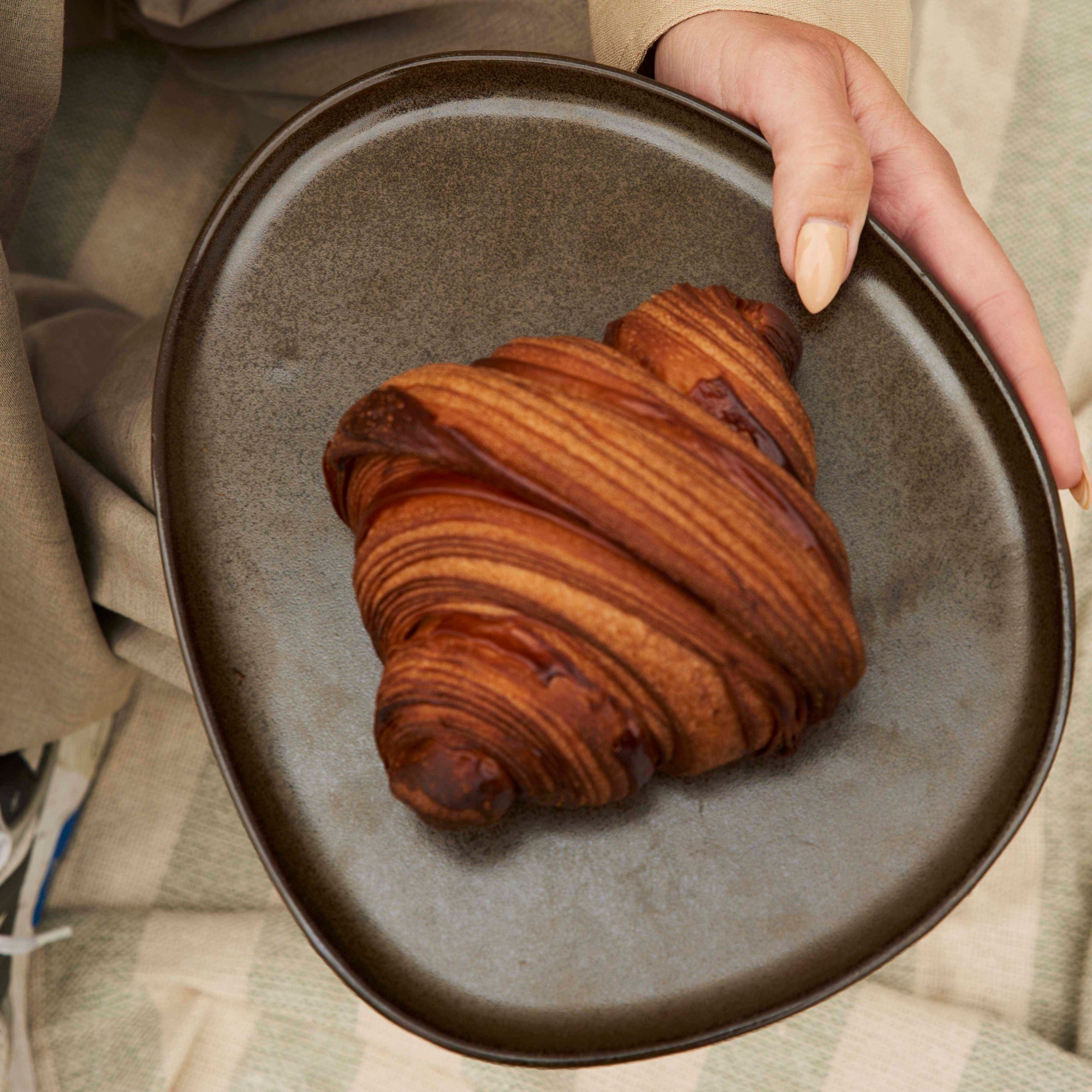 RAW Organic frokosttallerken | Metallic Brown