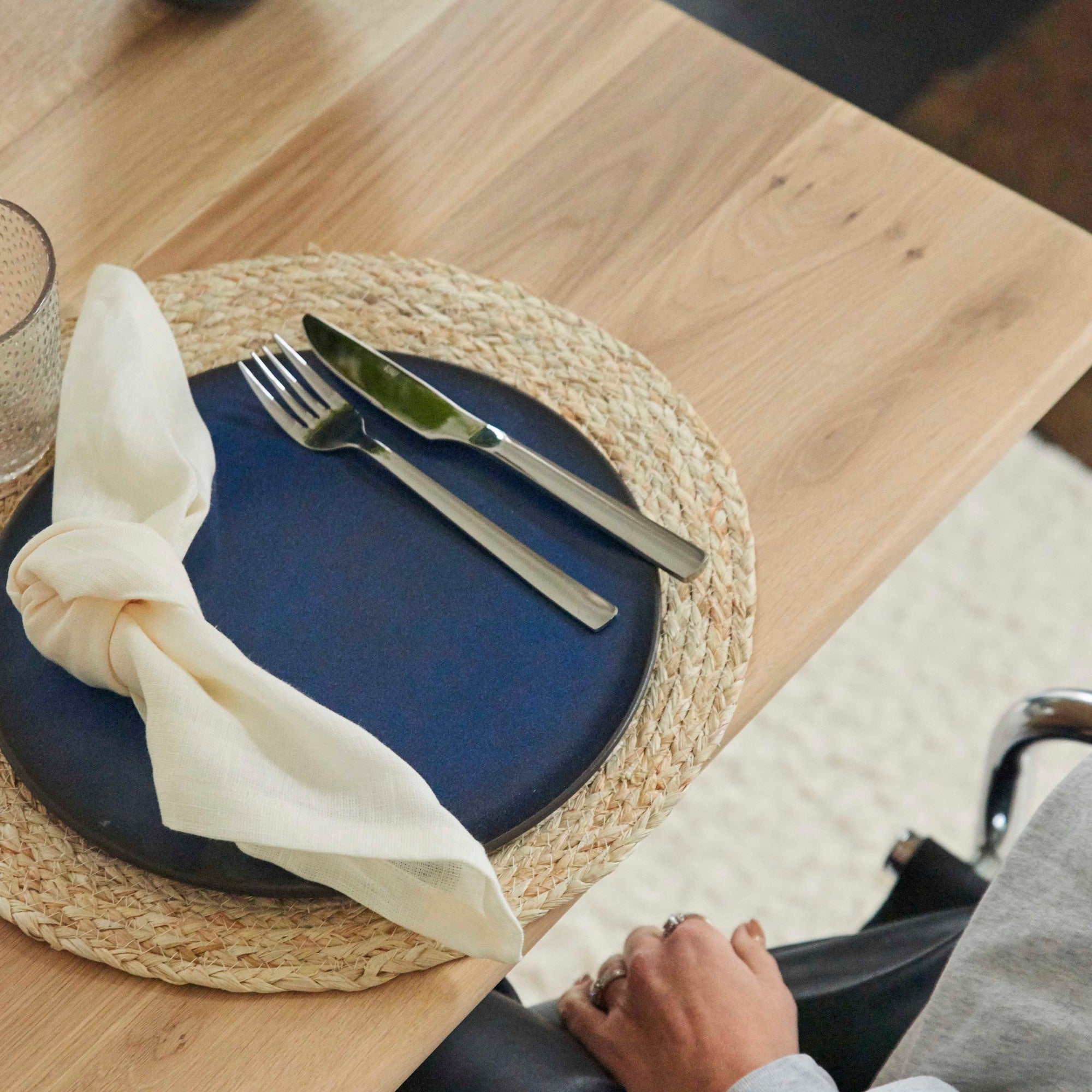 RAW middagstallerken 4 stk. | Midnight Blue