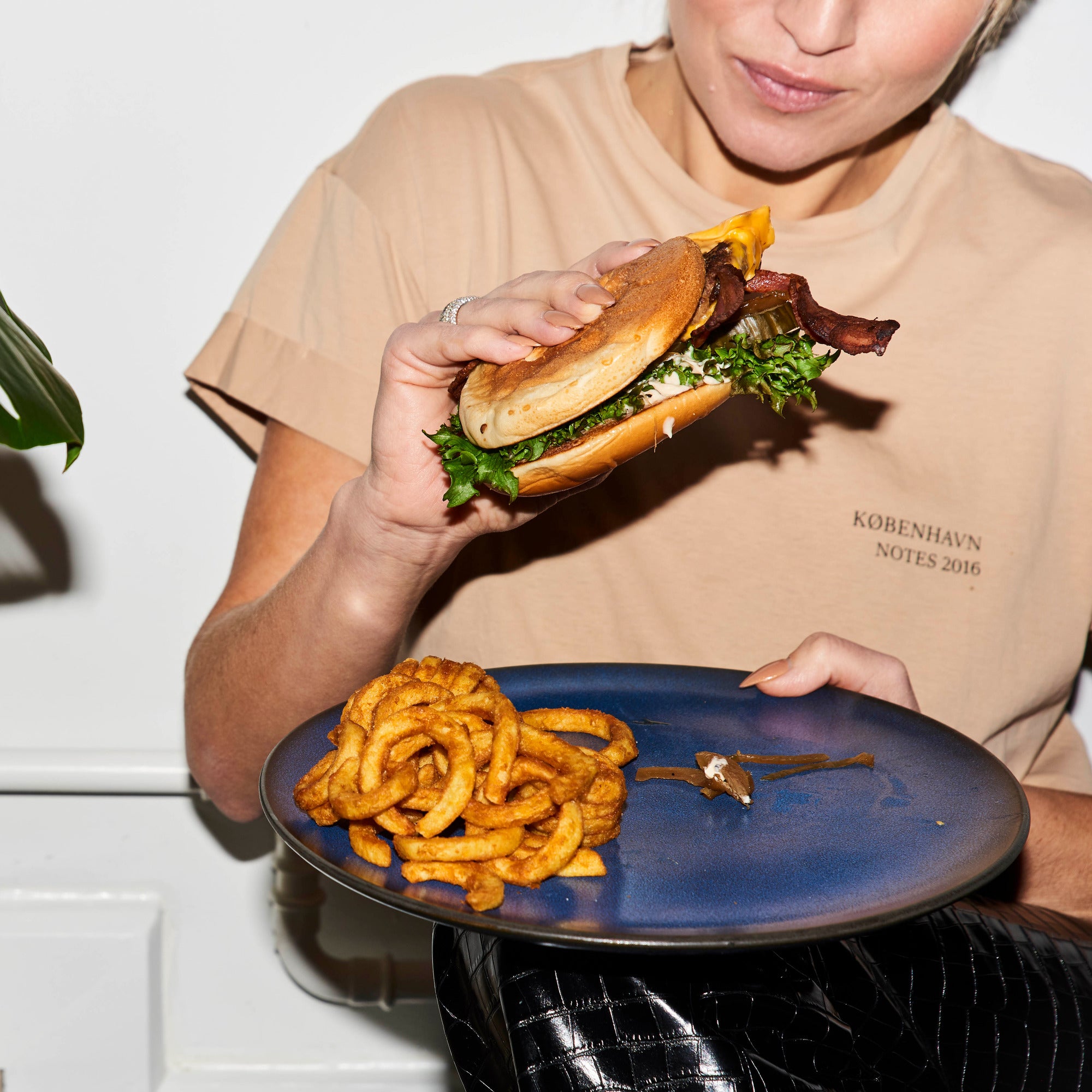 RAW middagstallerken 4 stk. | Midnight Blue
