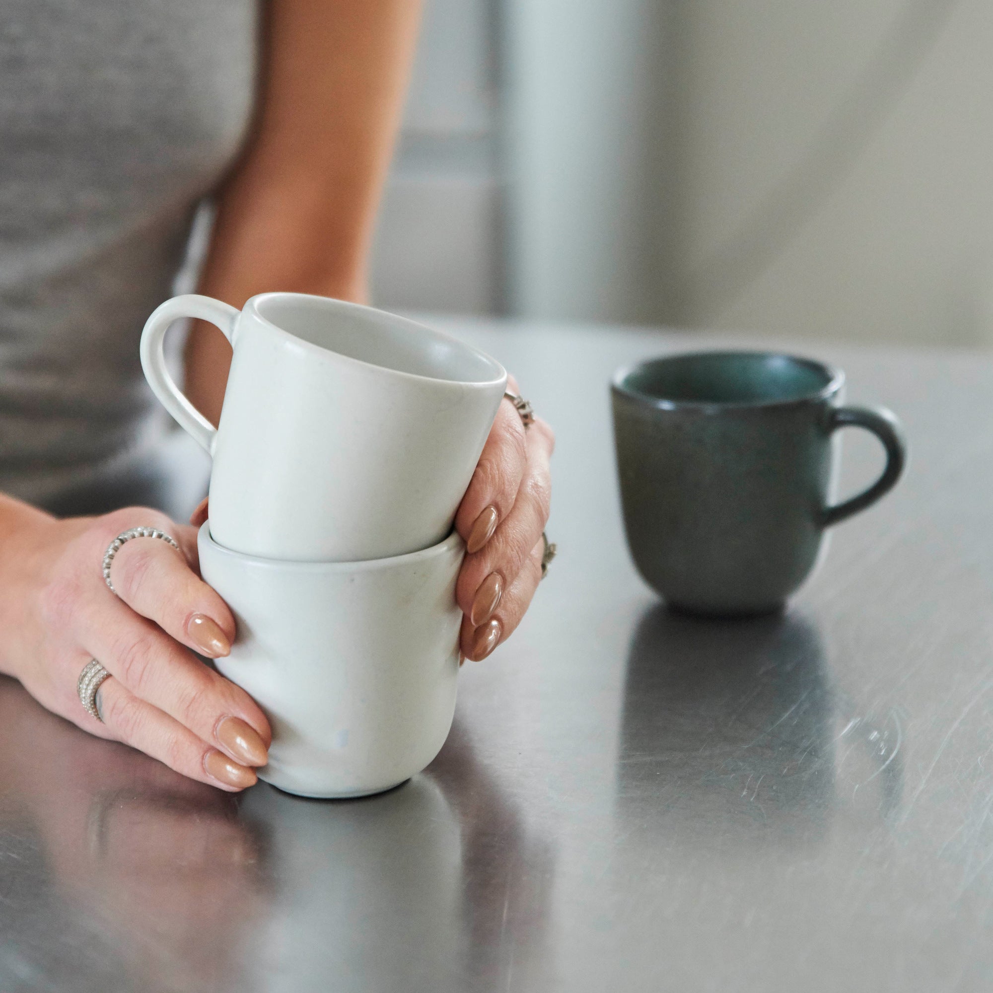 RAW kaffekop | Arctic White