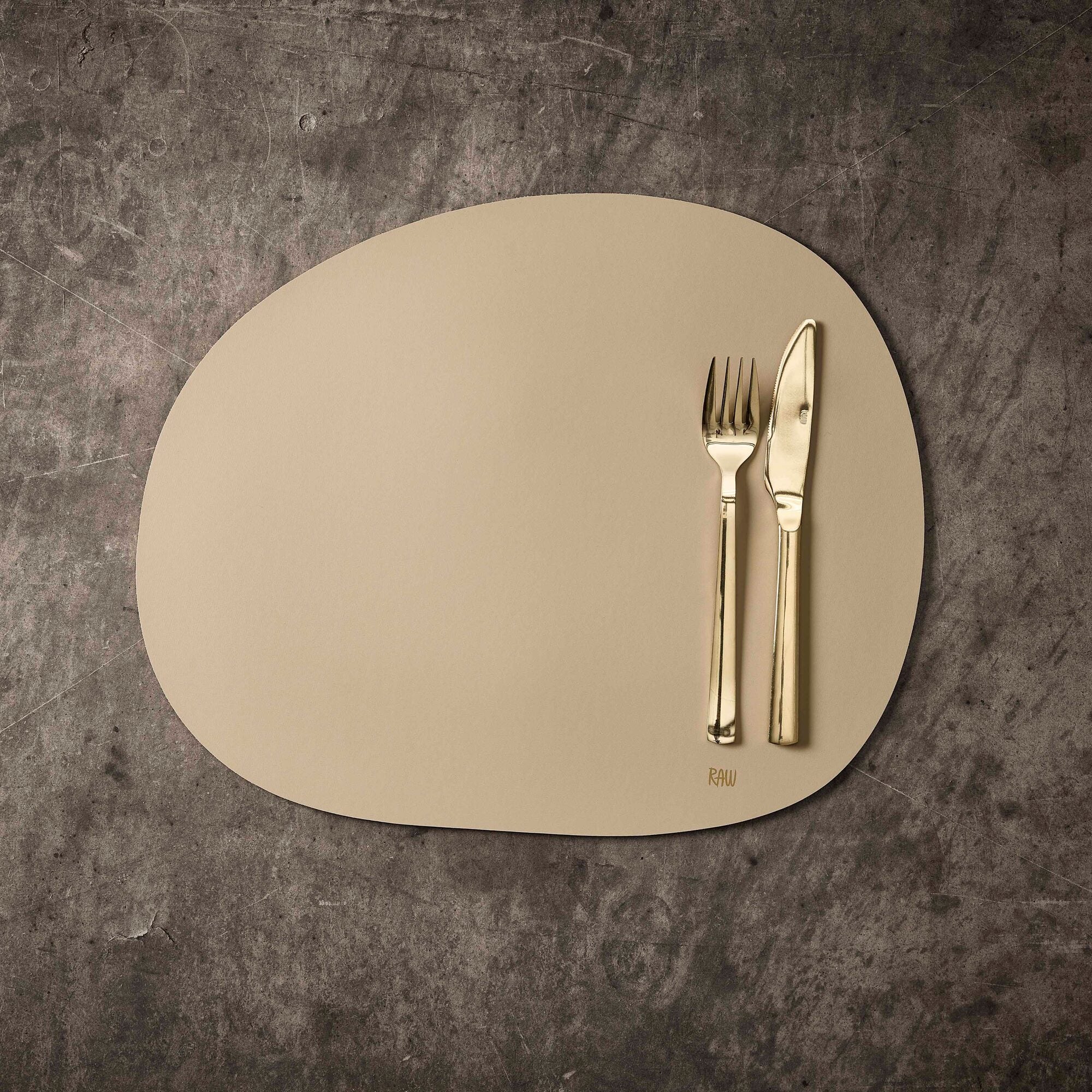 RAW Silikone dækkeserviet | Beige