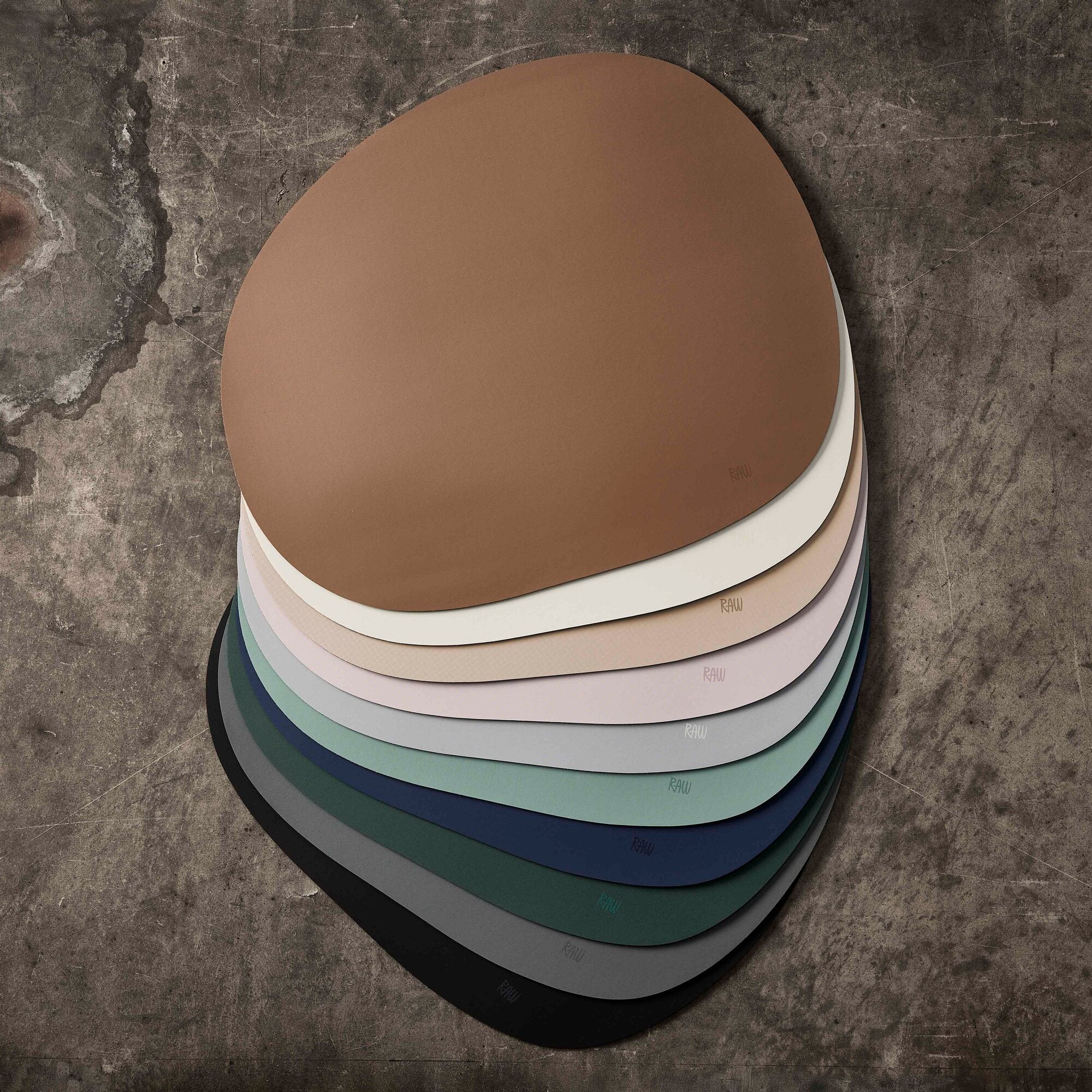 RAW Silikone dækkeserviet 4 stk. | Beige